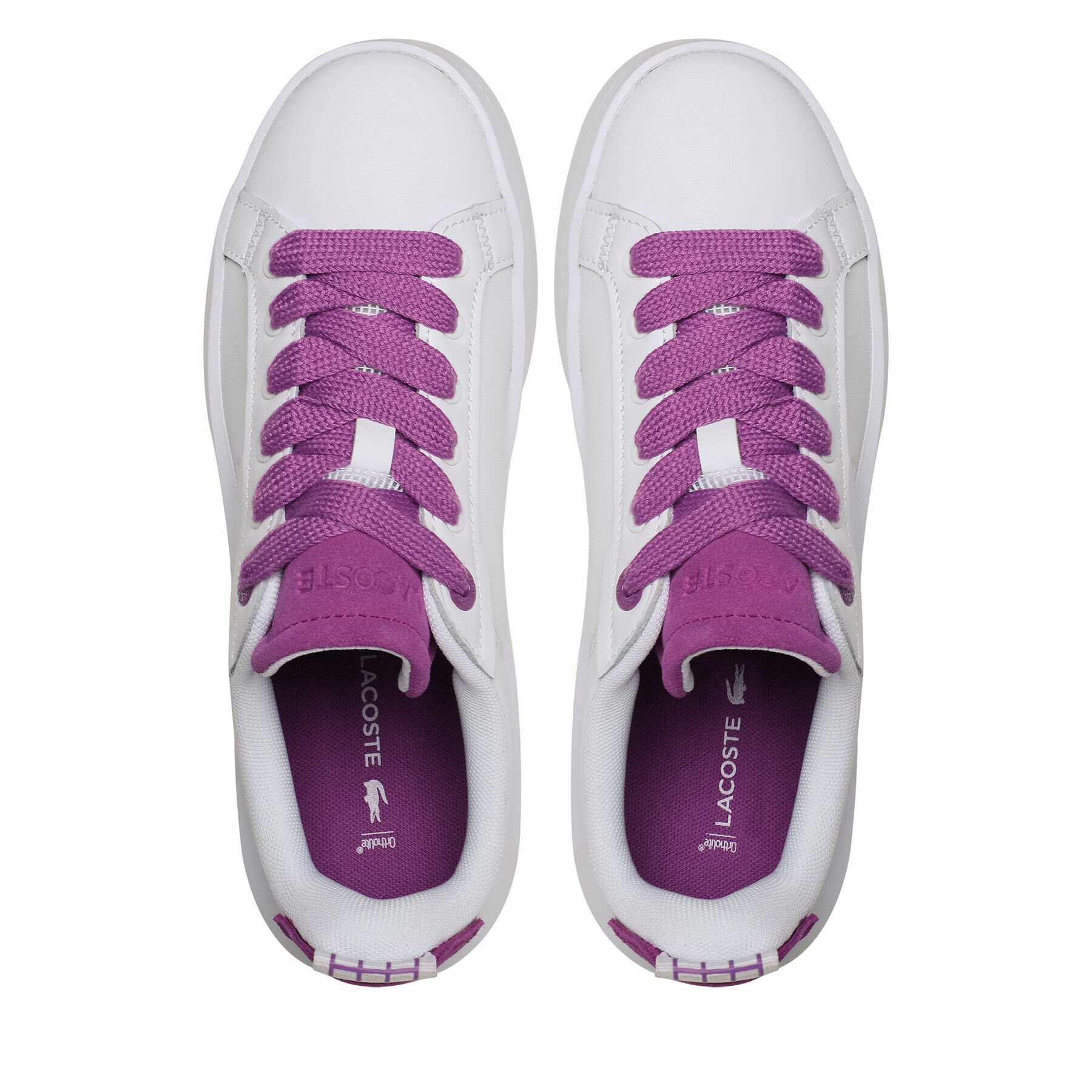 Lacoste Сникърси Carnaby Plat 123 1 Sfa 745SFA0040Z54 Бял - Pepit.bg