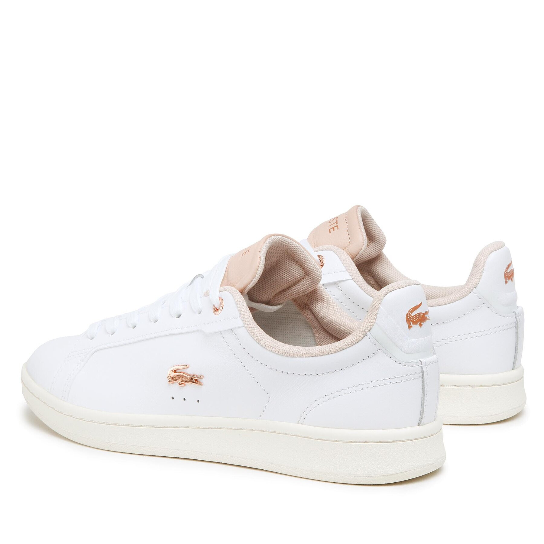 Lacoste Сникърси Carnaby Pro 222 4 Sfa 7-44SFA006165T Бял - Pepit.bg