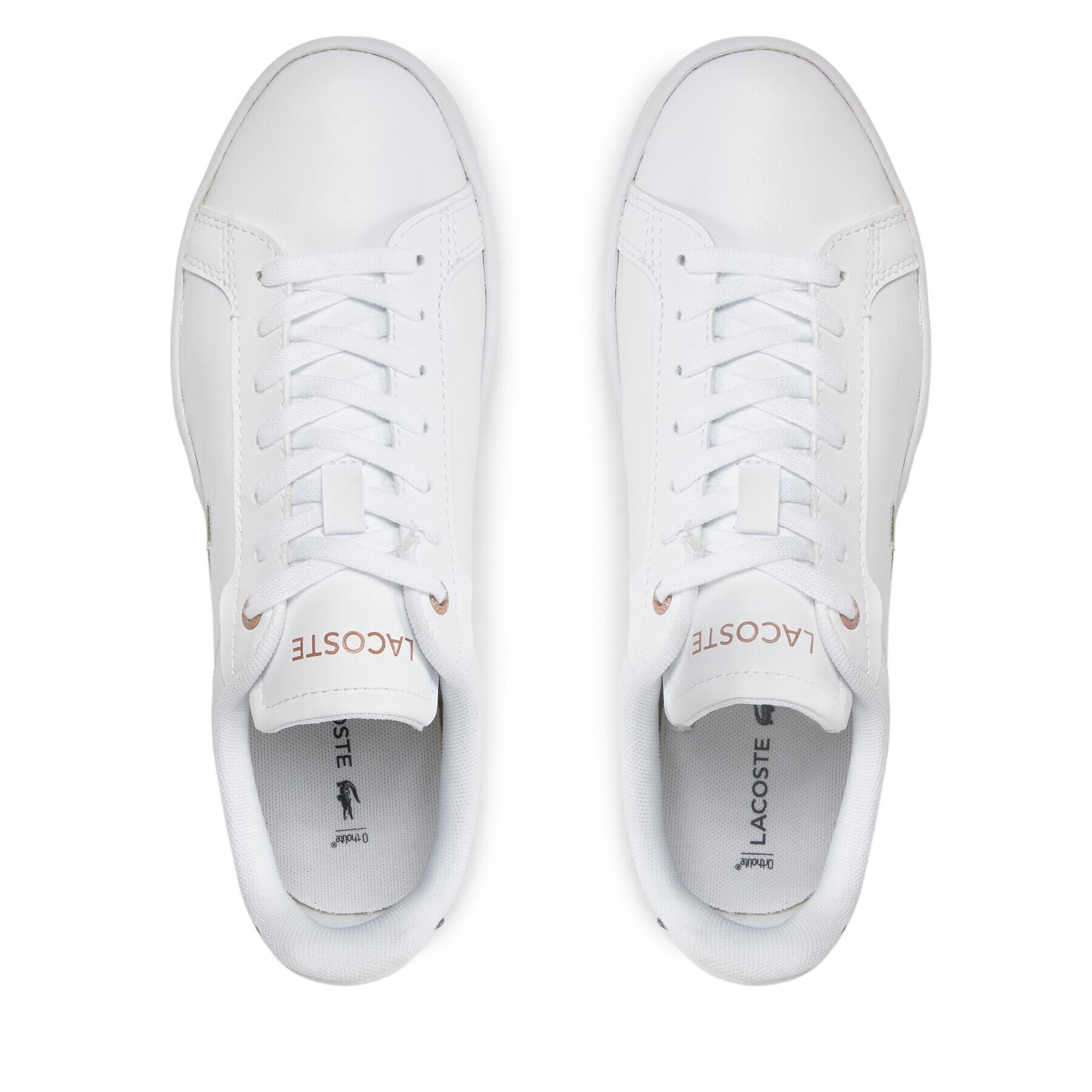 Lacoste Сникърси E02019-1Y9 Бял - Pepit.bg