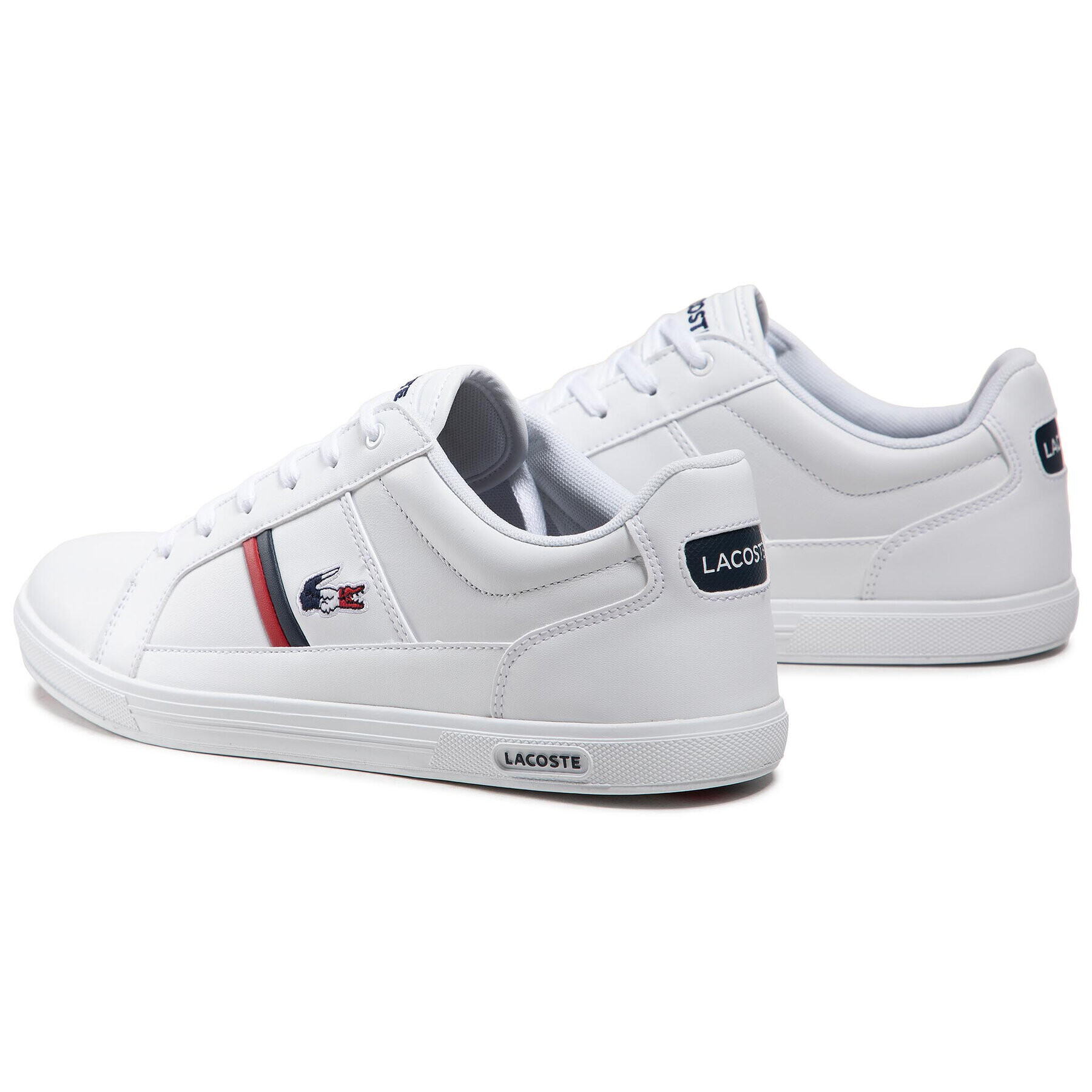 Lacoste Сникърси Europa Tri1 Sma 7-39SMA0031407 Бял - Pepit.bg