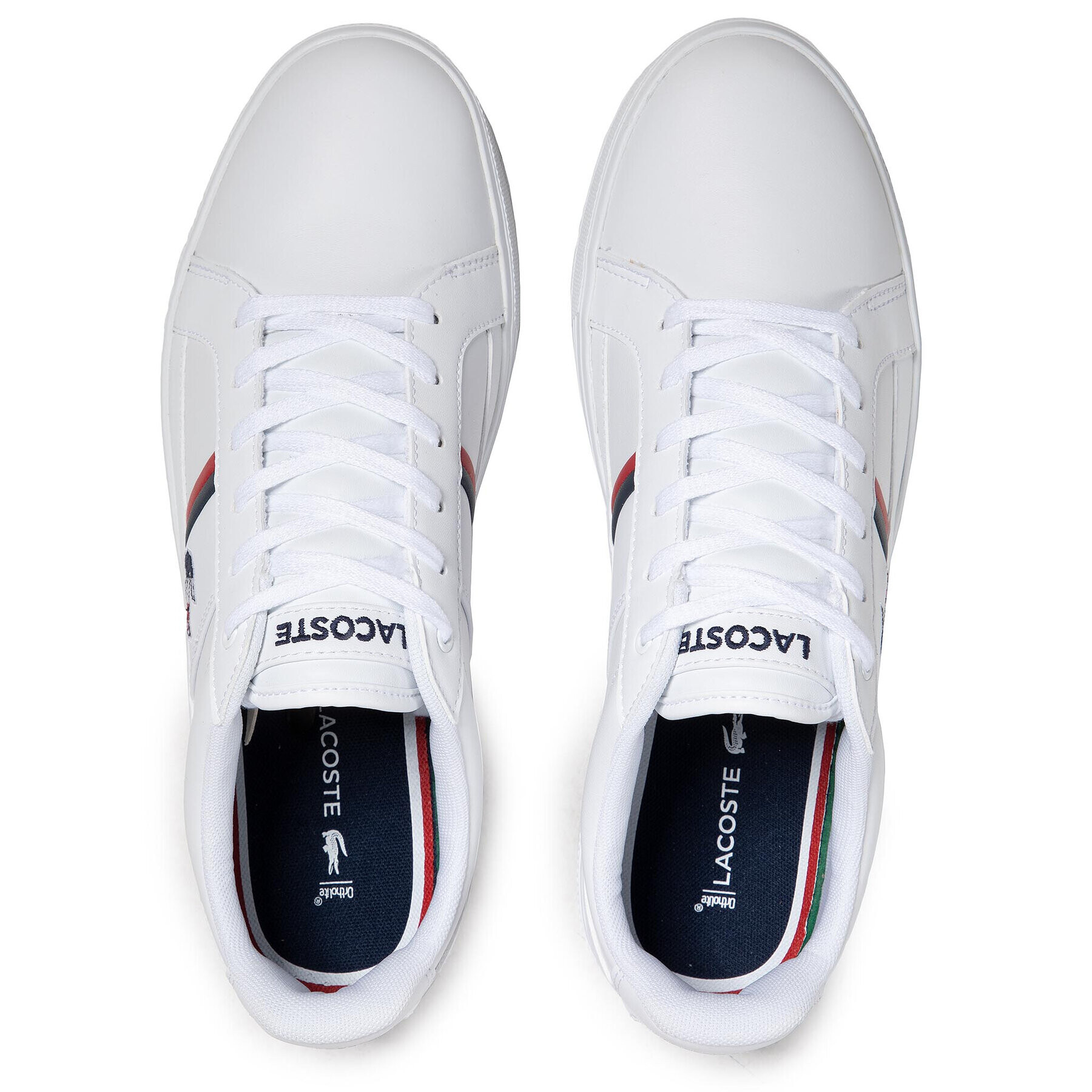 Lacoste Сникърси Europa Tri1 Sma 7-39SMA0031407 Бял - Pepit.bg