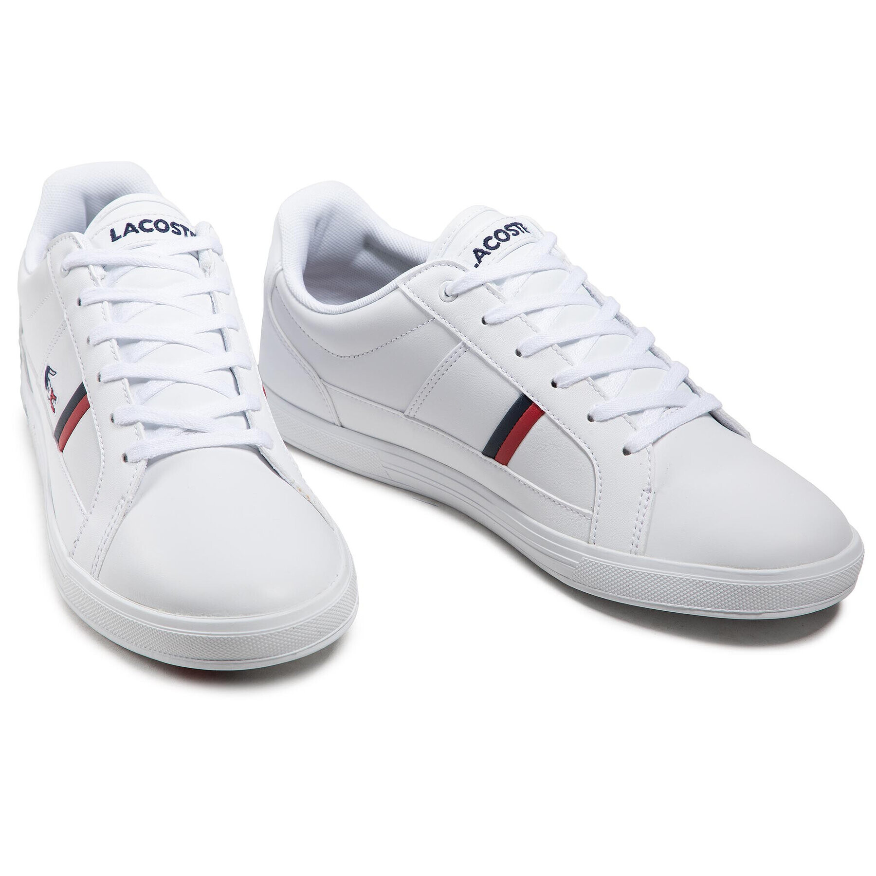 Lacoste Сникърси Europa Tri1 Sma 7-39SMA0031407 Бял - Pepit.bg