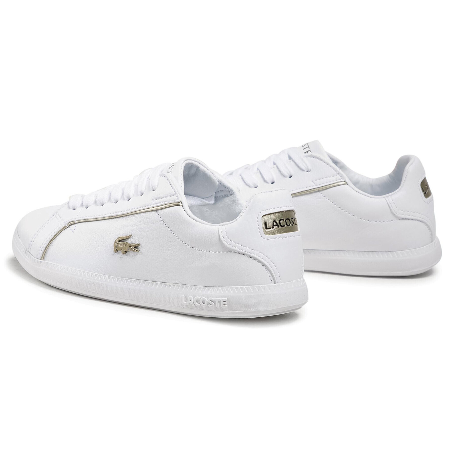 Lacoste Сникърси Graduate 0721 1 Sfa 7-41SFA007721G Бял - Pepit.bg