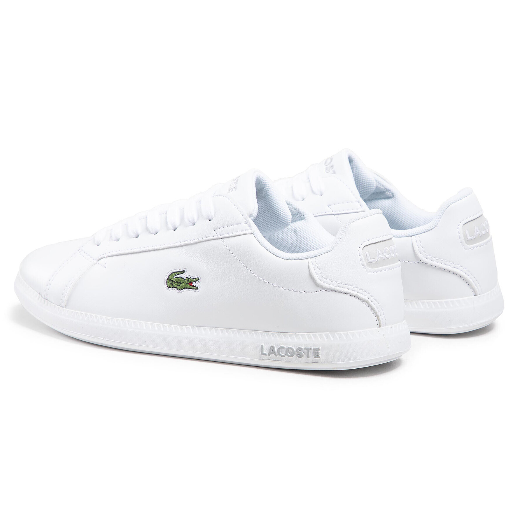 Lacoste Сникърси Graduate Bl 21 1 Sfa 7-41SFA004221G Бял - Pepit.bg