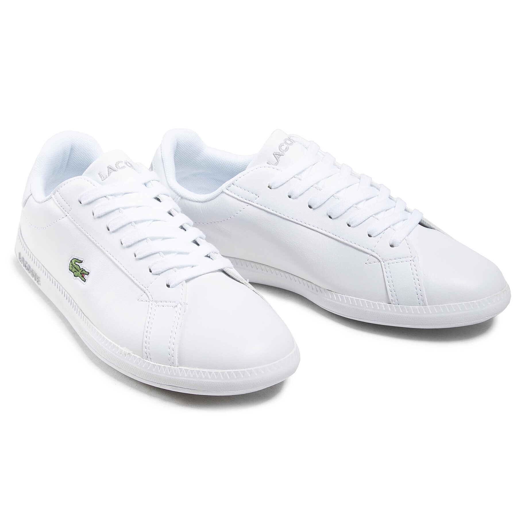 Lacoste Сникърси Graduate Bl 21 1 Sfa 7-41SFA004221G Бял - Pepit.bg
