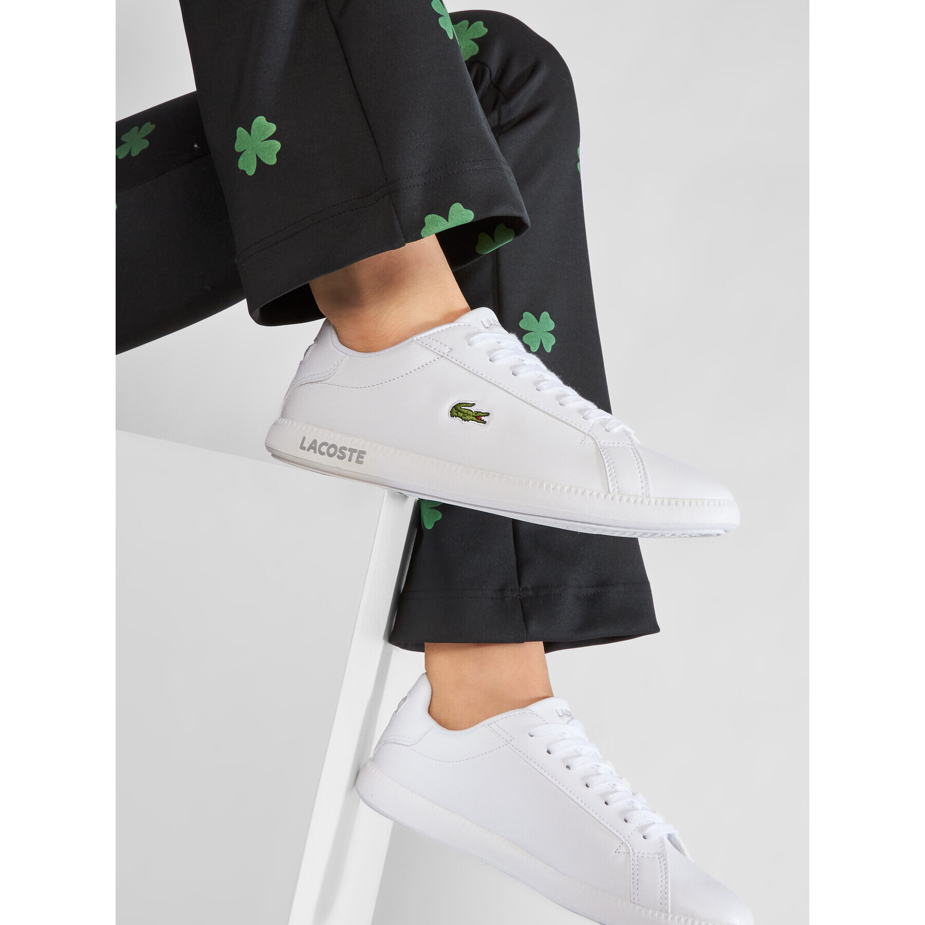 Lacoste Сникърси Graduate Bl 21 1 Sfa 7-41SFA004221G Бял - Pepit.bg