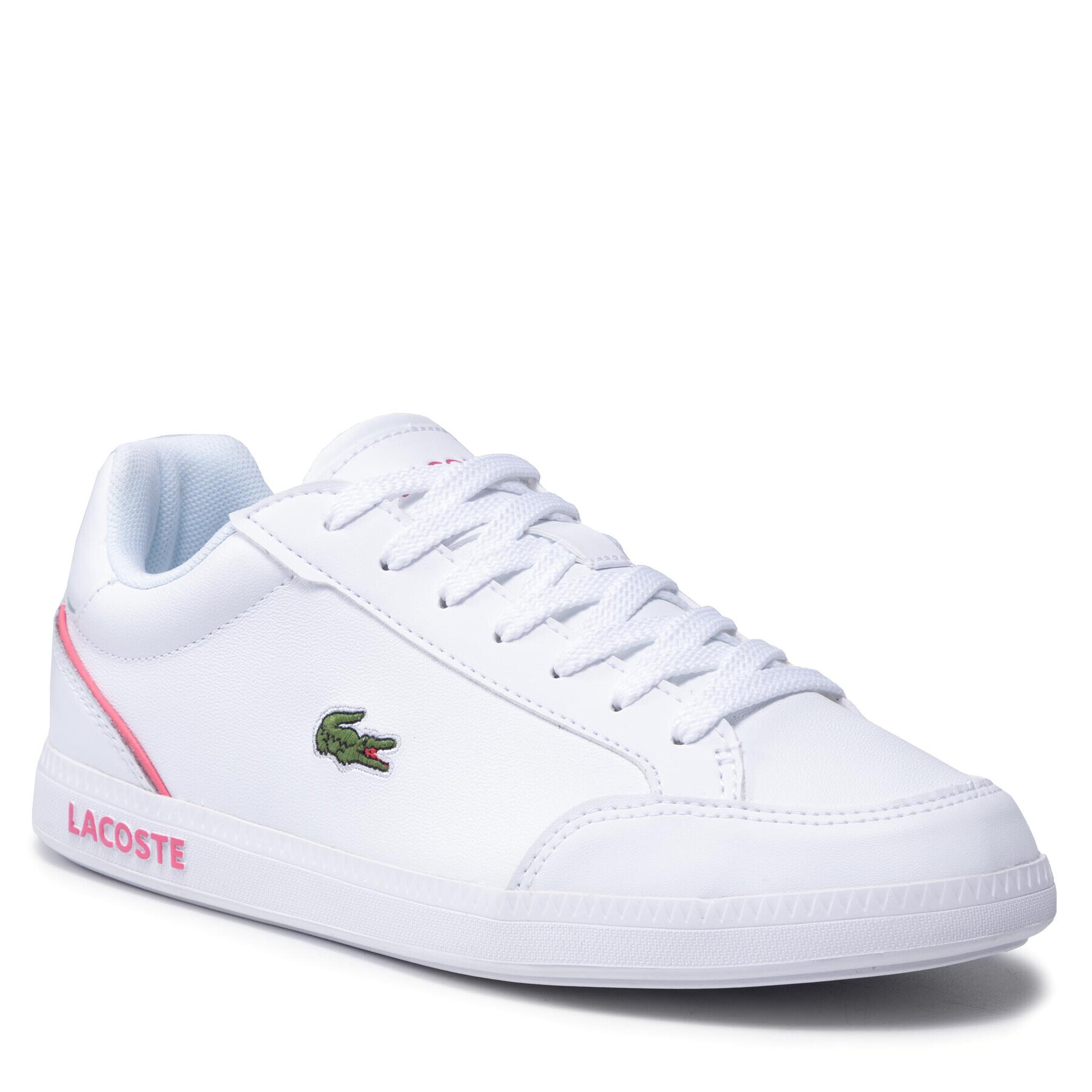 Lacoste Сникърси Graduate Cap 0121 1 Sfa 7-42SFA00261T4 Бял - Pepit.bg