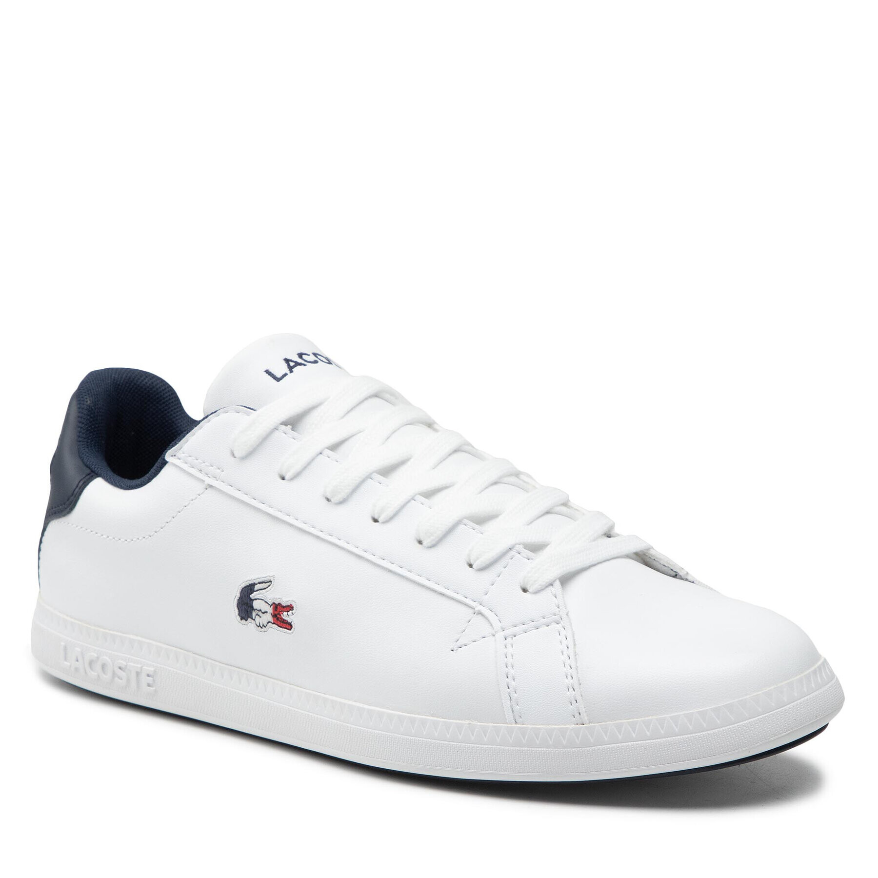 Lacoste Сникърси Graduate Tri1 Sma 7-39SMA0027407 Бял - Pepit.bg