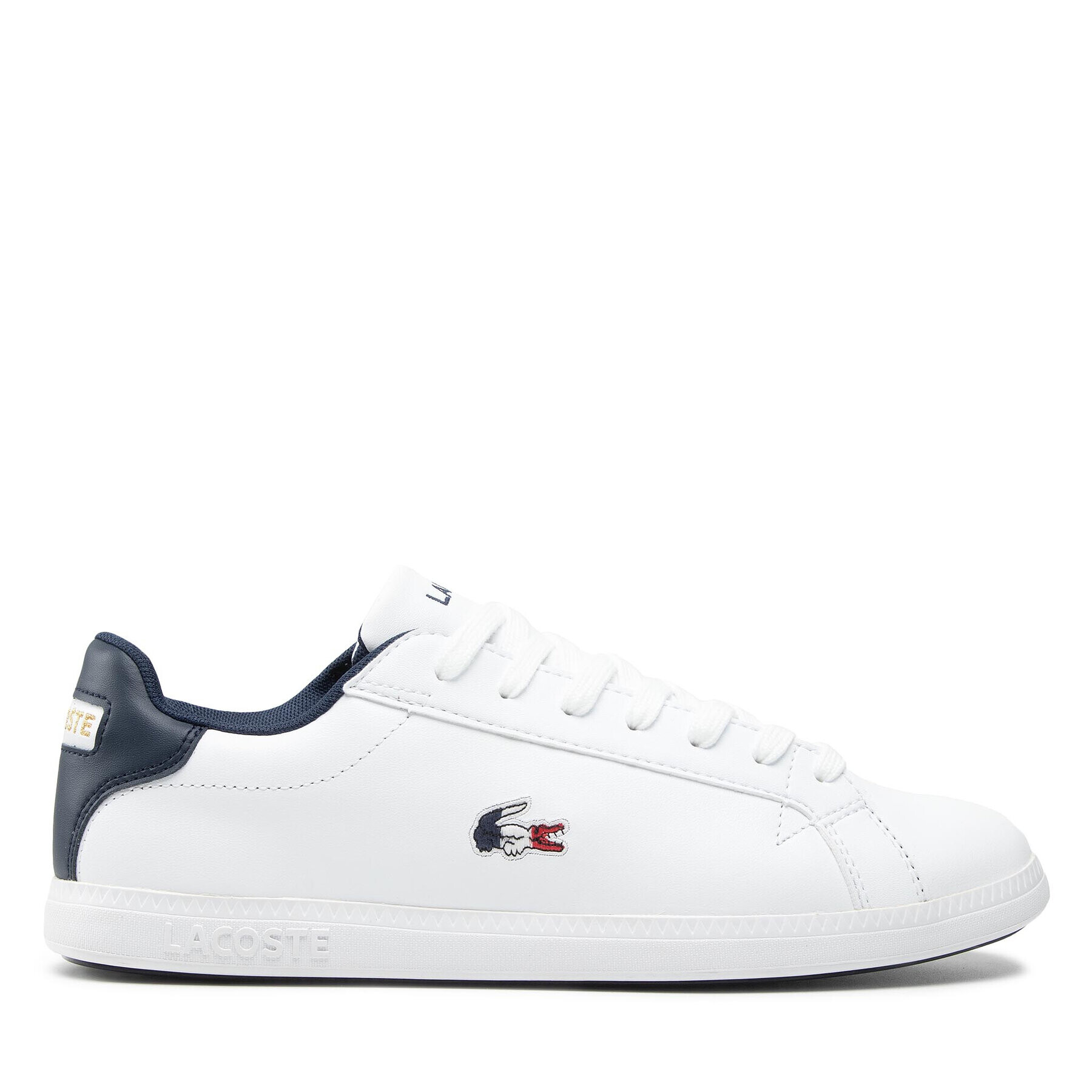 Lacoste Сникърси Graduate Tri1 Sma 7-39SMA0027407 Бял - Pepit.bg