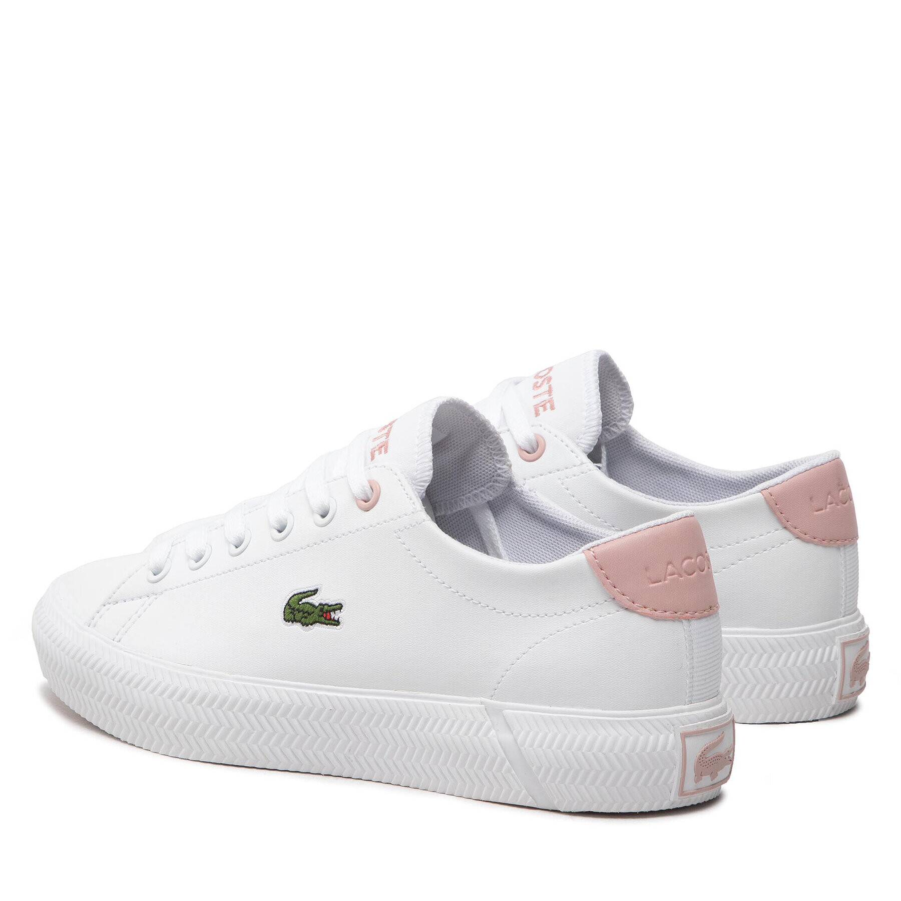 Lacoste Сникърси Gripshot 0121 1 Cuj 7-42CUJ00011Y9 Бял - Pepit.bg