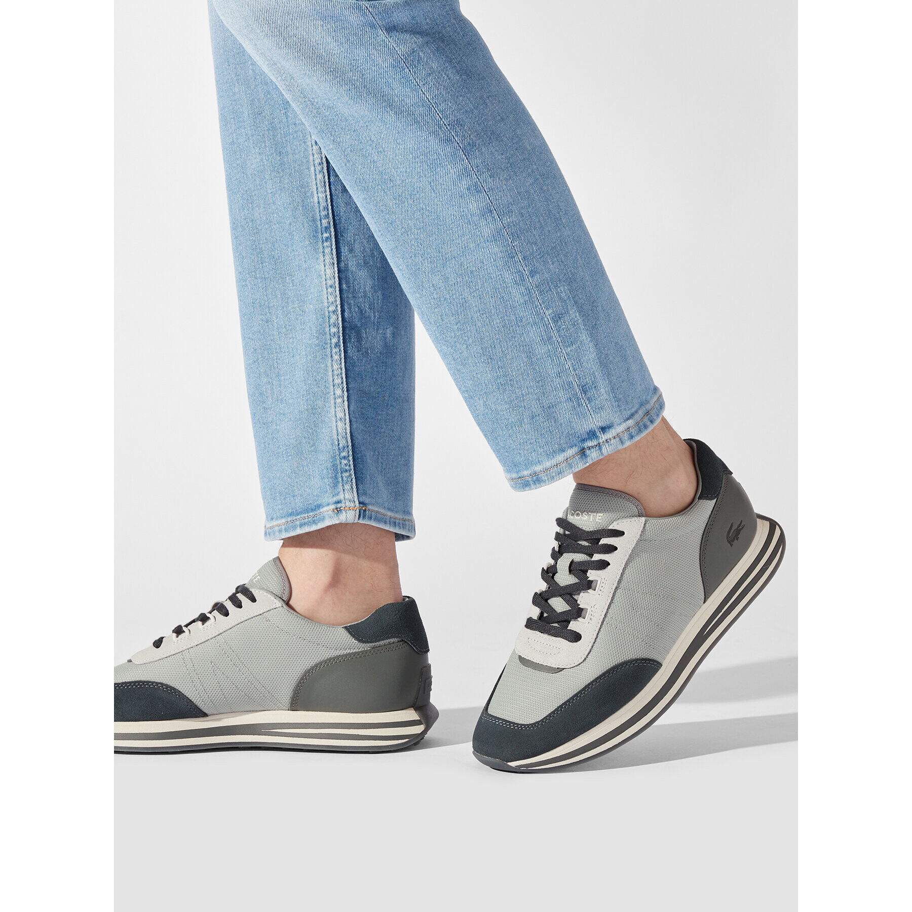 Lacoste Сникърси L-Spin 123 2 Sma 745SMA01222P9 Сив - Pepit.bg
