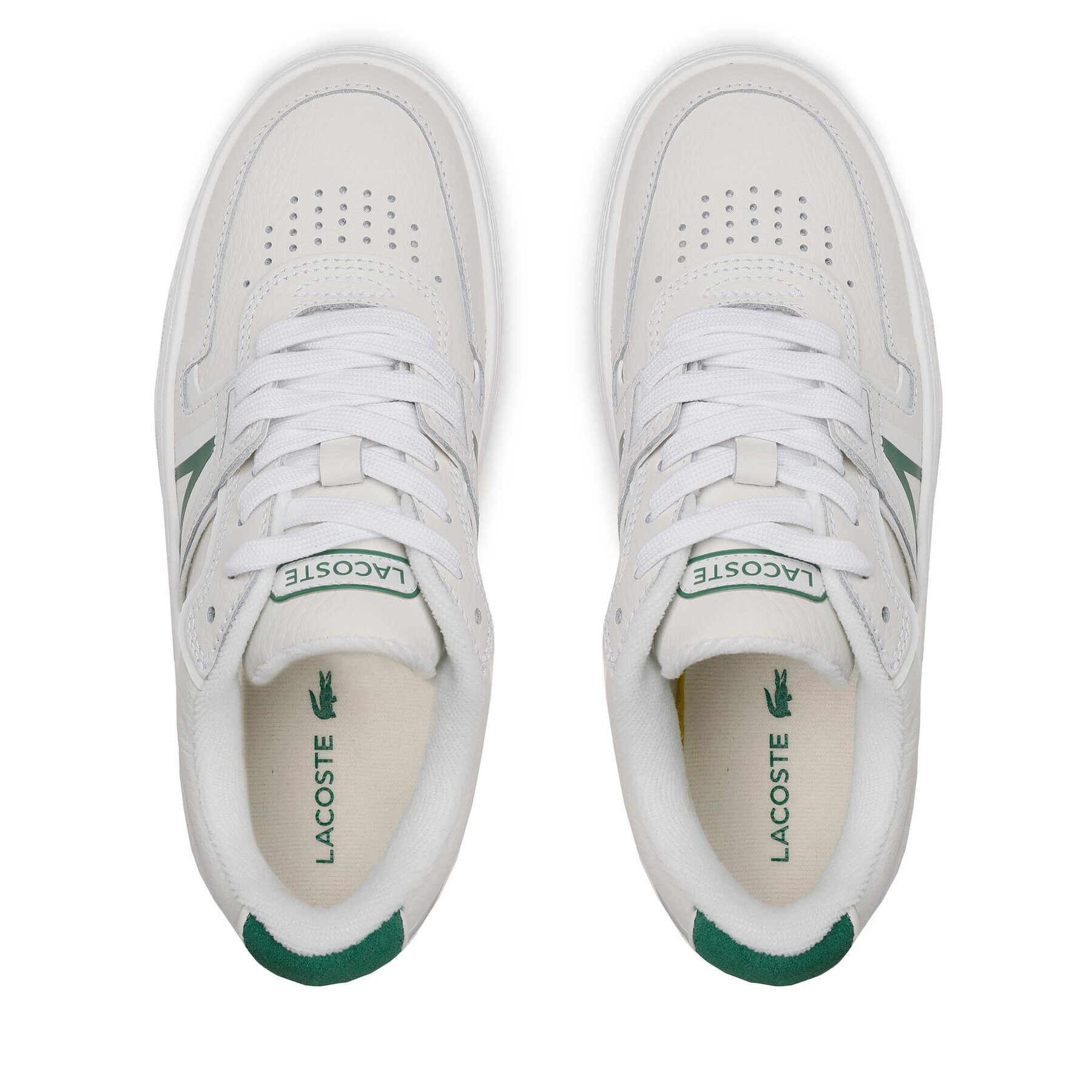 Lacoste Сникърси L001 0321 1 7-42SFA0076082 Бял - Pepit.bg