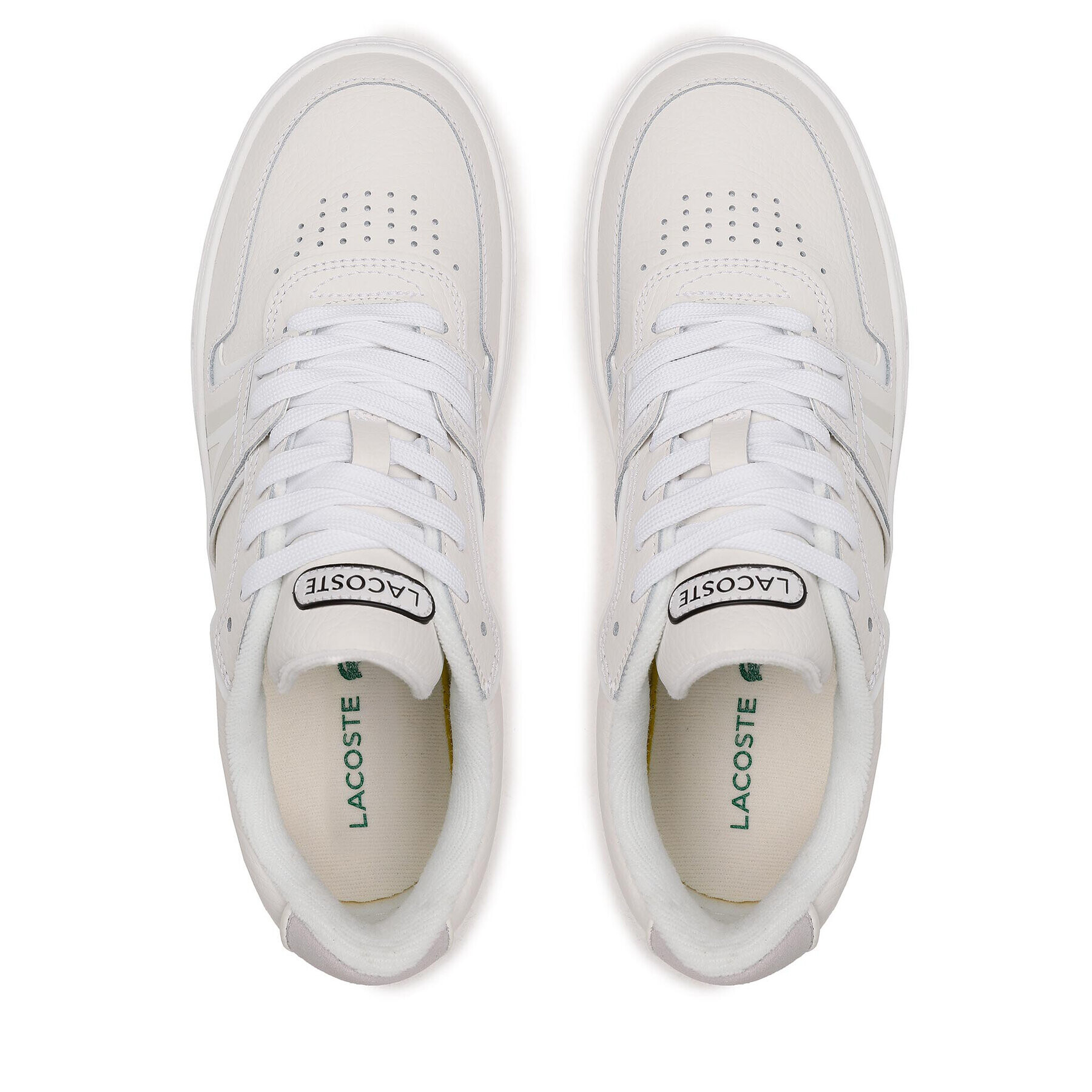 Lacoste Сникърси L001 0321 1 Sma 7-42SMA009265T Бял - Pepit.bg