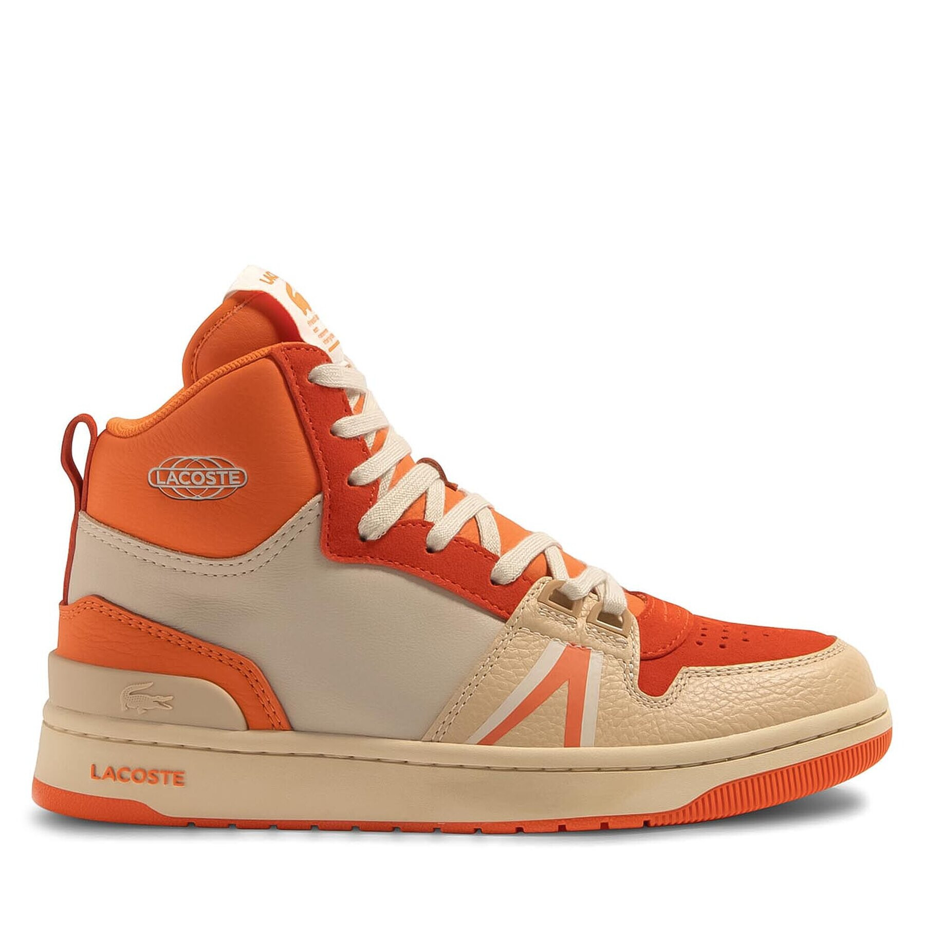 Lacoste Сникърси L001 Mid 223 3 Sfa Оранжев - Pepit.bg