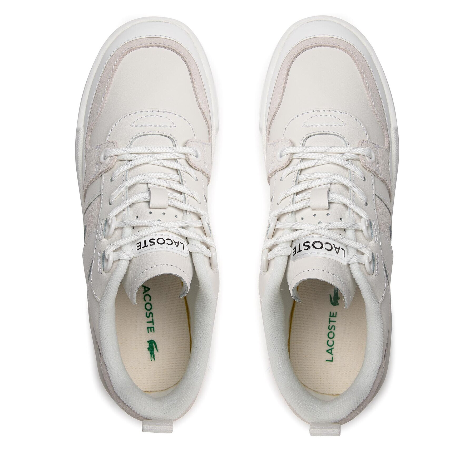 Lacoste Сникърси L002 0722 1 Cfa 743CFA003021G Бял - Pepit.bg