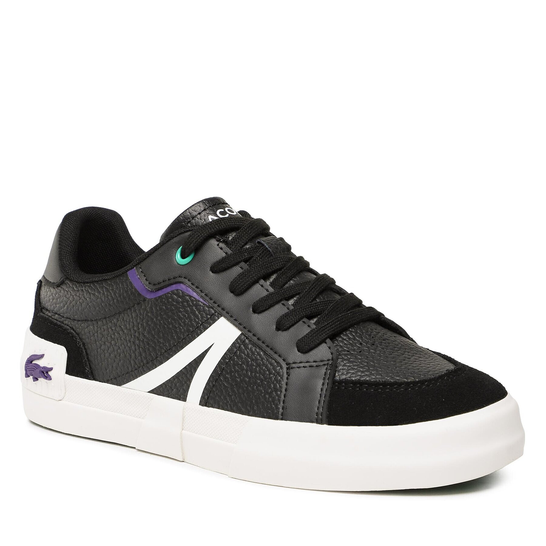 Lacoste Сникърси L004 222 2 Sma 744SMA0077454 Черен - Pepit.bg