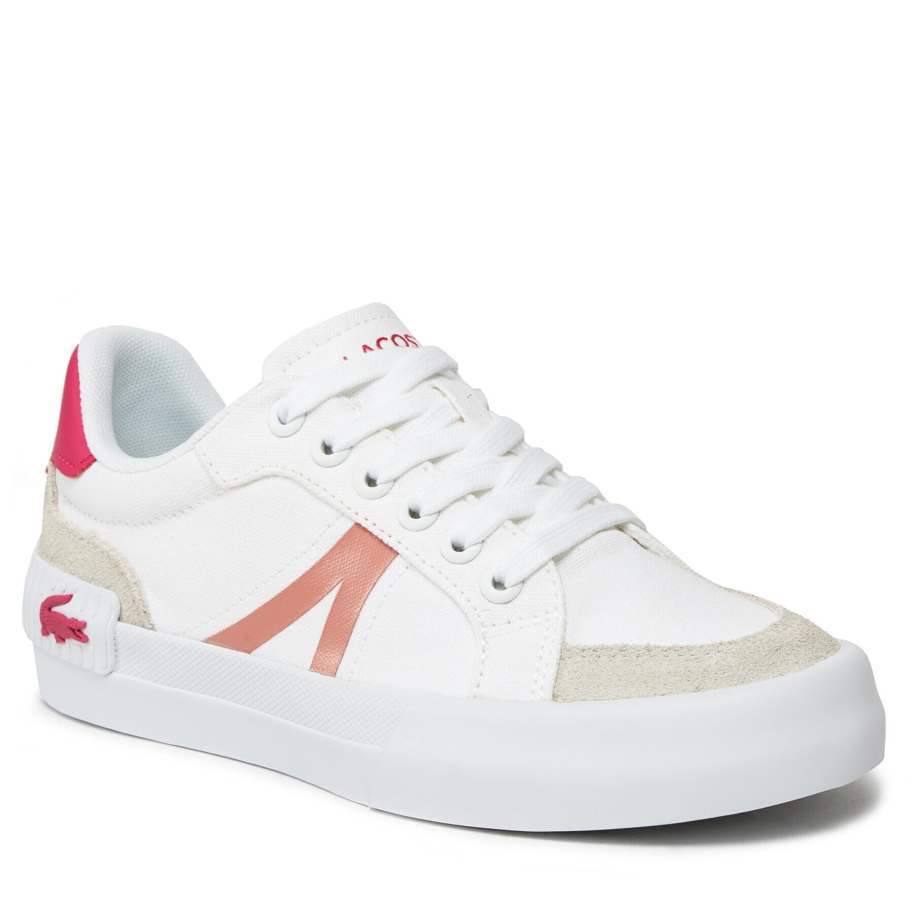 Lacoste Сникърси L004 223 2 Cuj 746CUJ0001 Бял - Pepit.bg