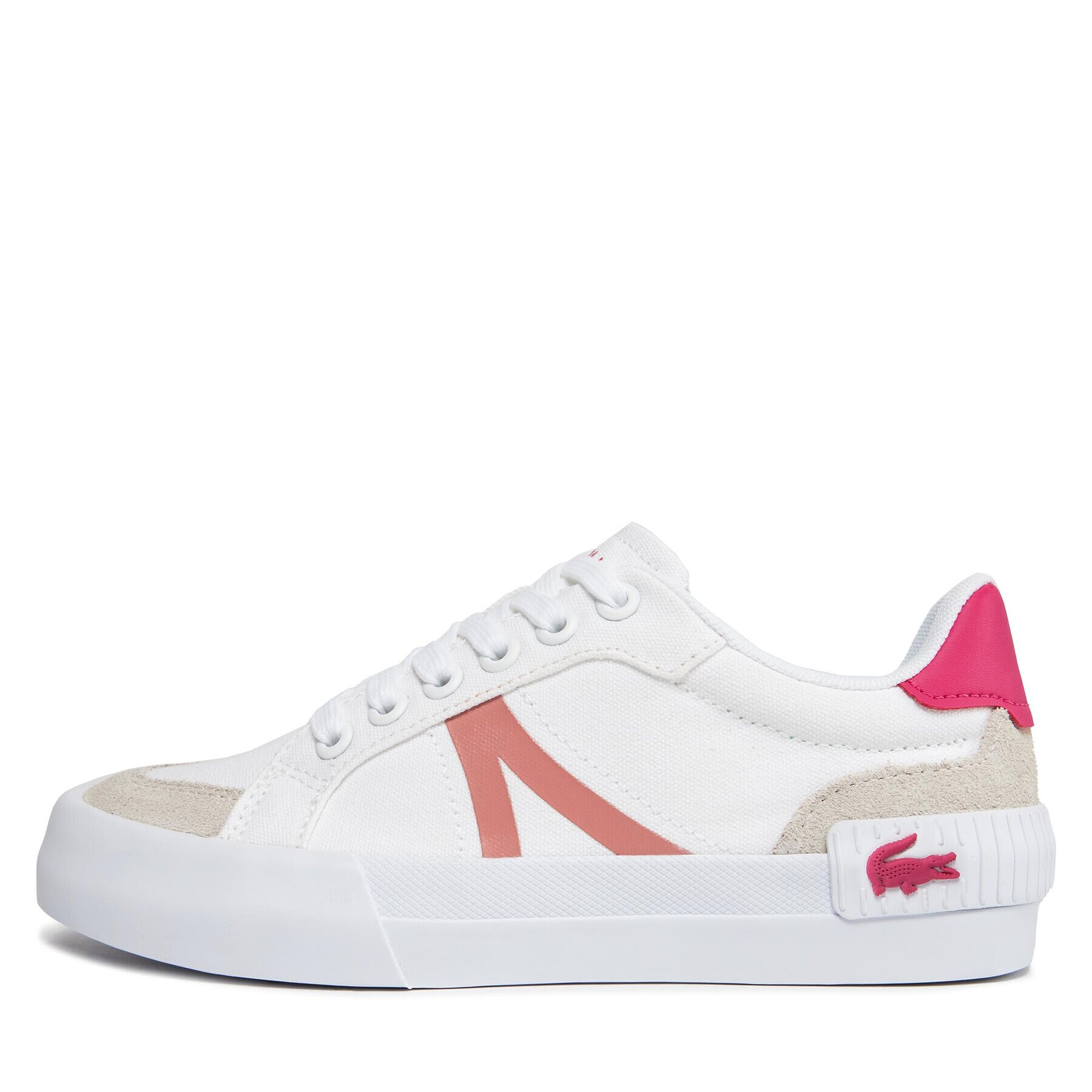 Lacoste Сникърси L004 223 2 Cuj 746CUJ0001 Бял - Pepit.bg