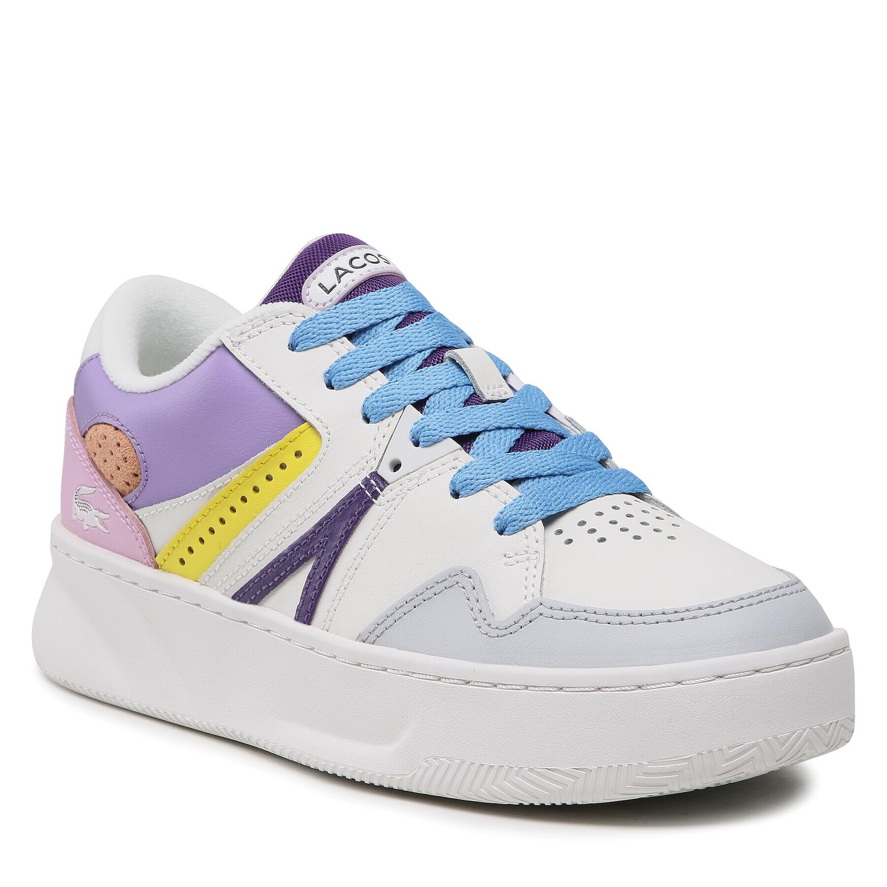 Lacoste Сникърси L005 222 1 Sfa 7-44SFA00481T6 Бял - Pepit.bg