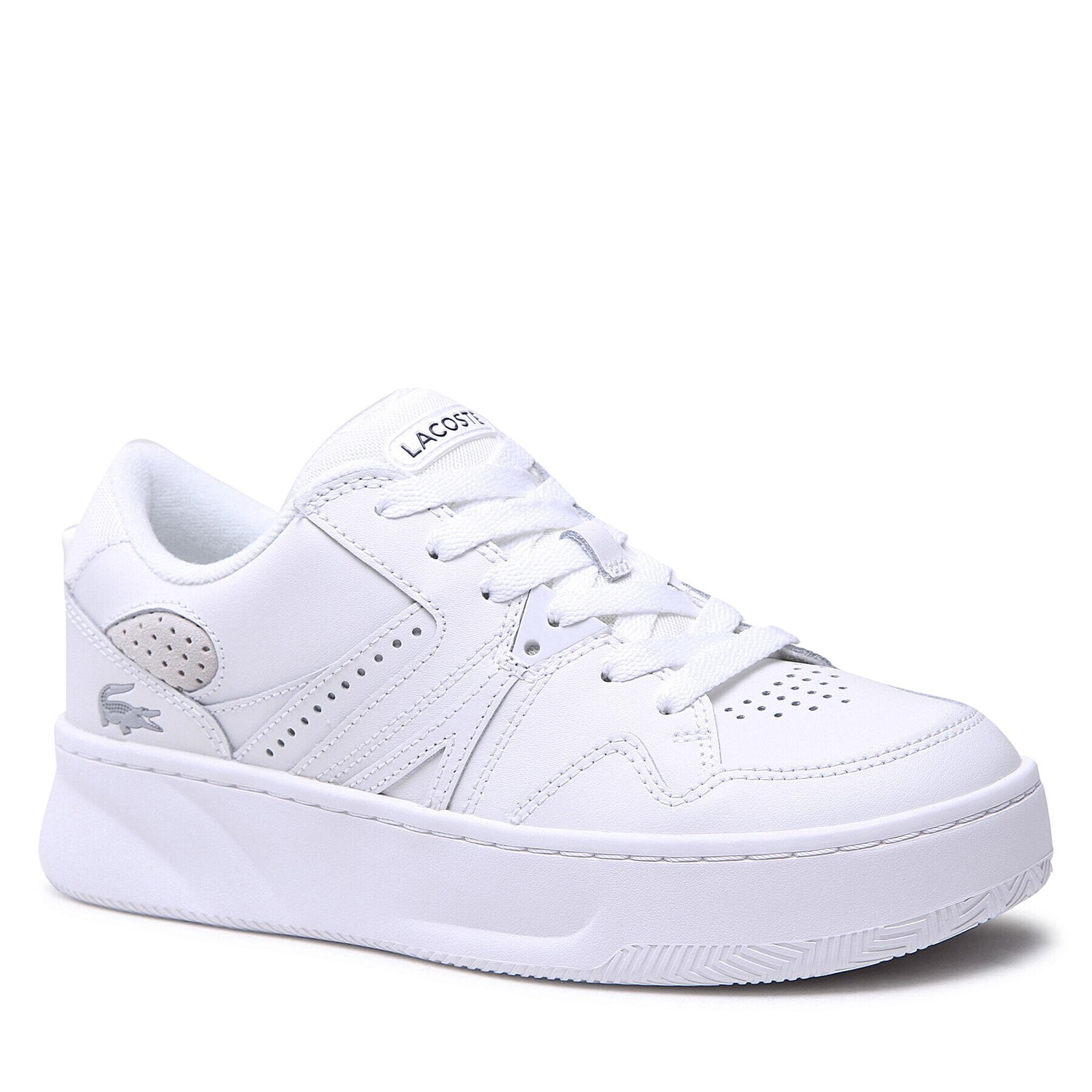 Lacoste Сникърси L005 222 1 Sfa 744SFA004821G Бял - Pepit.bg