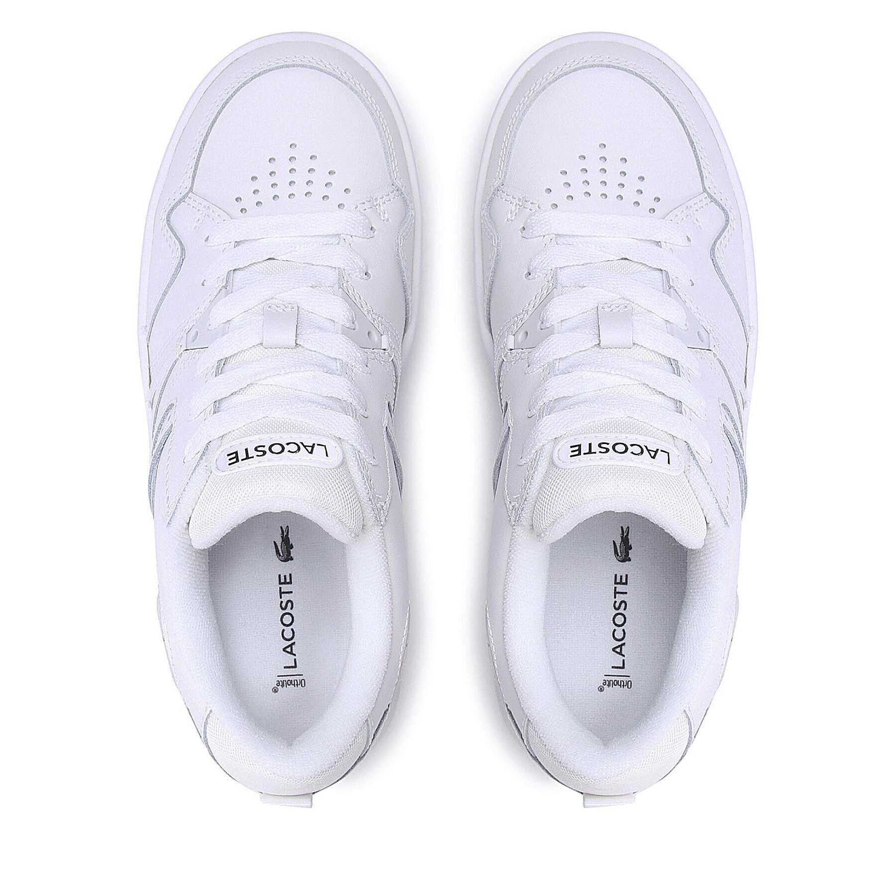 Lacoste Сникърси L005 222 1 Sfa 744SFA004821G Бял - Pepit.bg