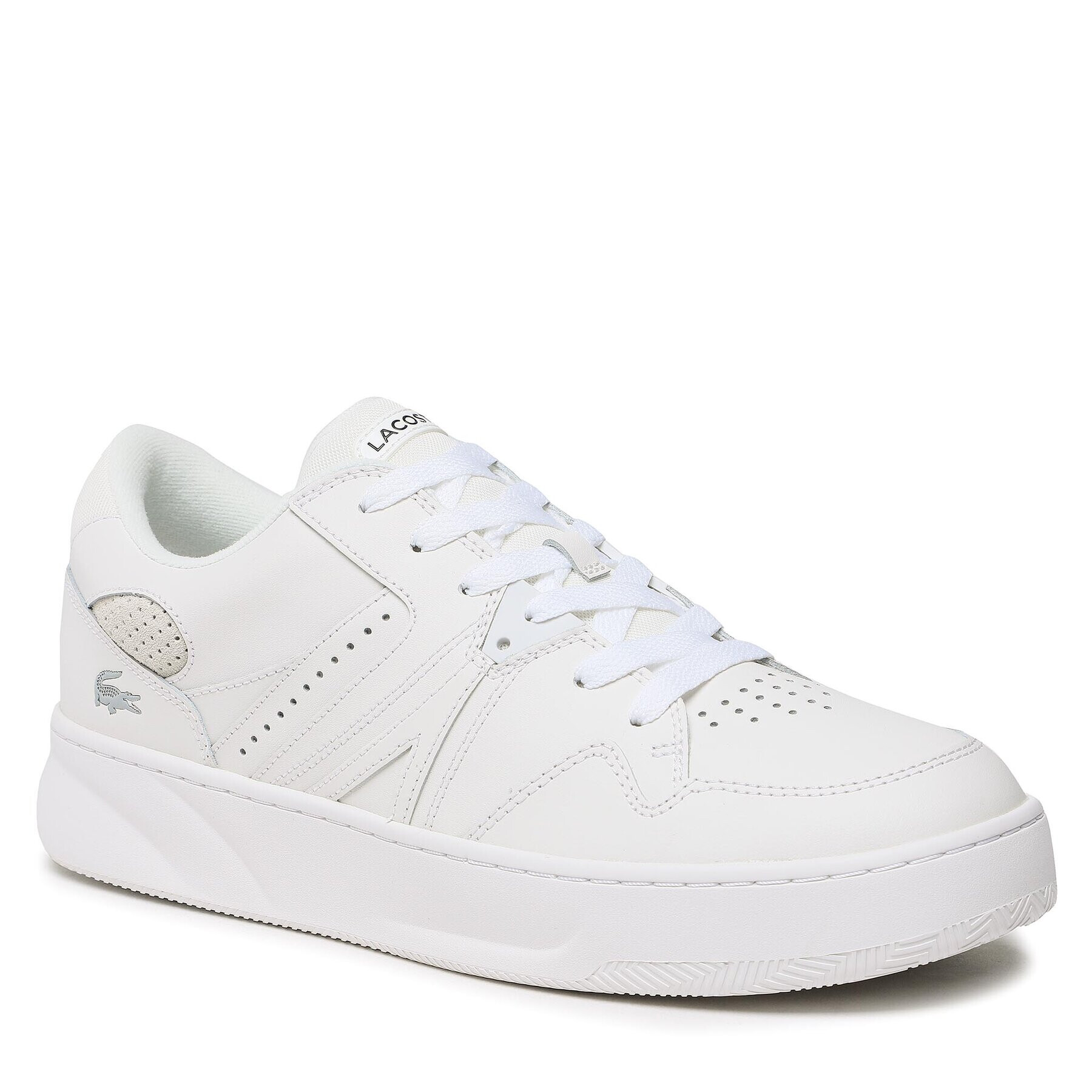 Lacoste Сникърси L005 222 2 Sma 744SMA011521G Бял - Pepit.bg