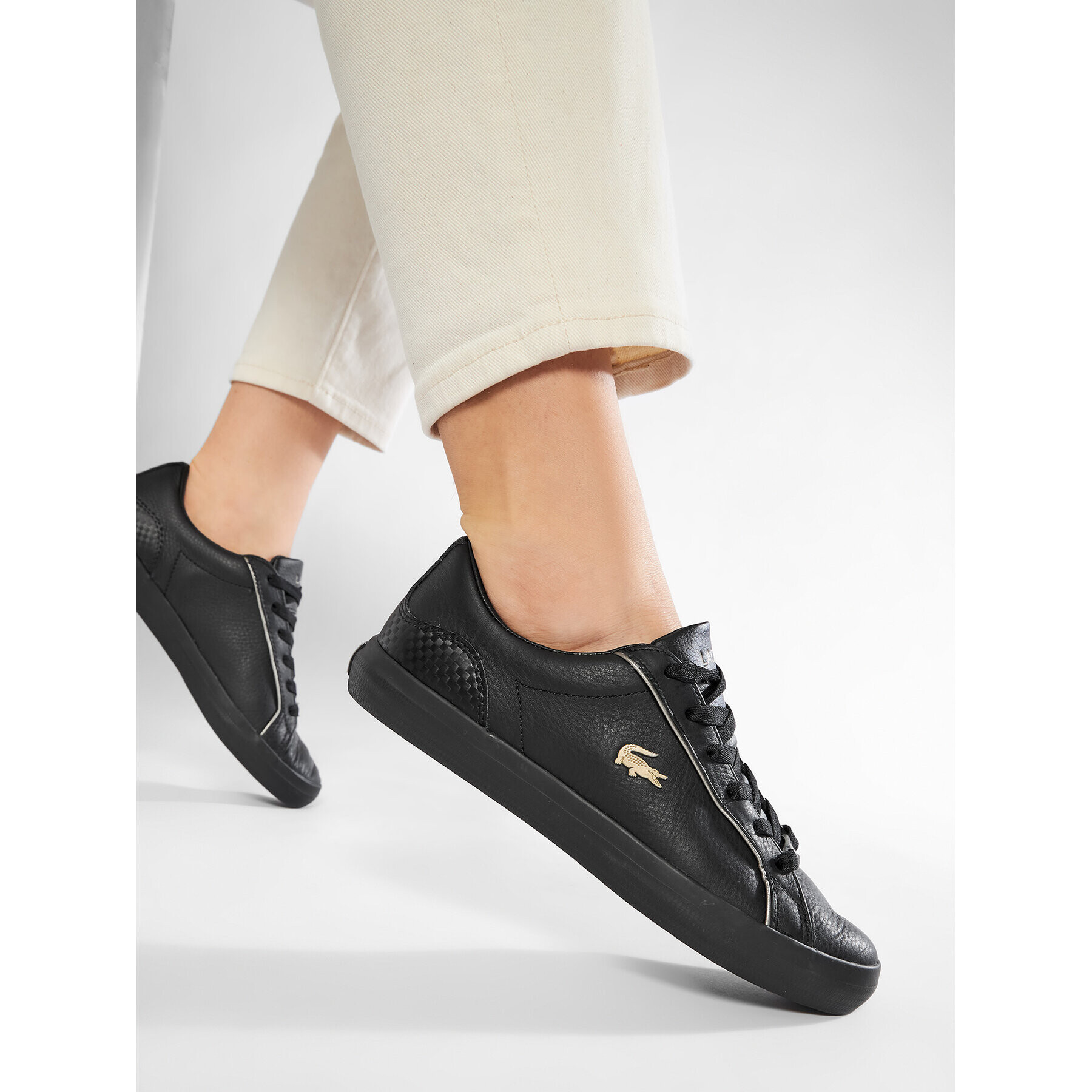Lacoste Сникърси Lerond 0721 1 Cfa 7-41CFA004702H Черен - Pepit.bg