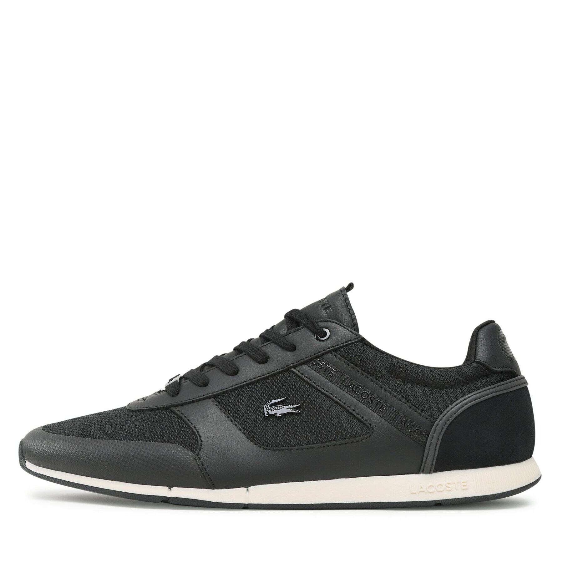 Lacoste Сникърси Menevra 222 1 Cma 744CMA0030312 Черен - Pepit.bg