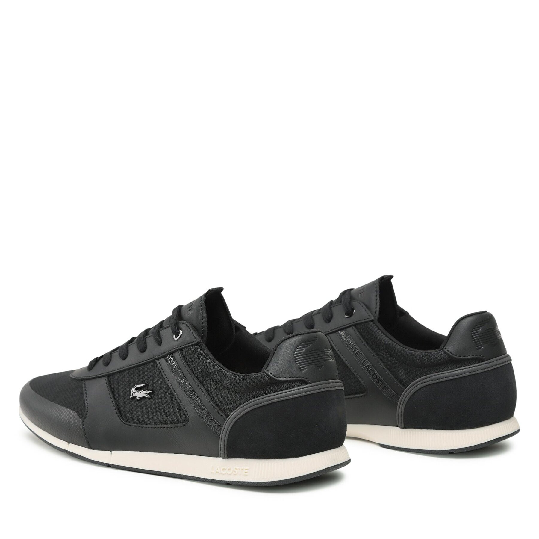 Lacoste Сникърси Menevra 222 1 Cma 744CMA0030312 Черен - Pepit.bg