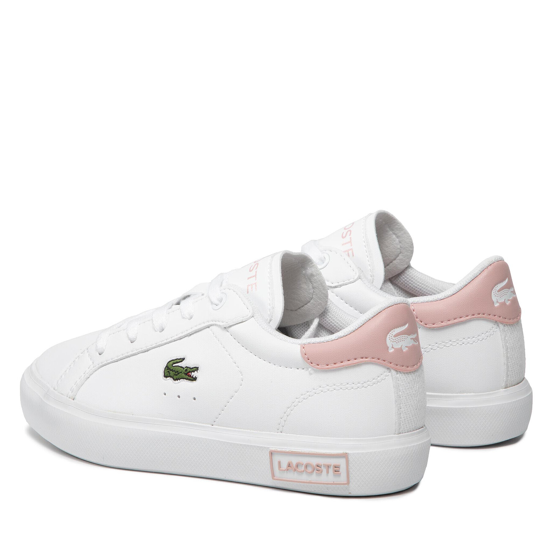 Lacoste Сникърси Powercourt 0721 1 Suc 7-41SUC00141Y9 Бял - Pepit.bg