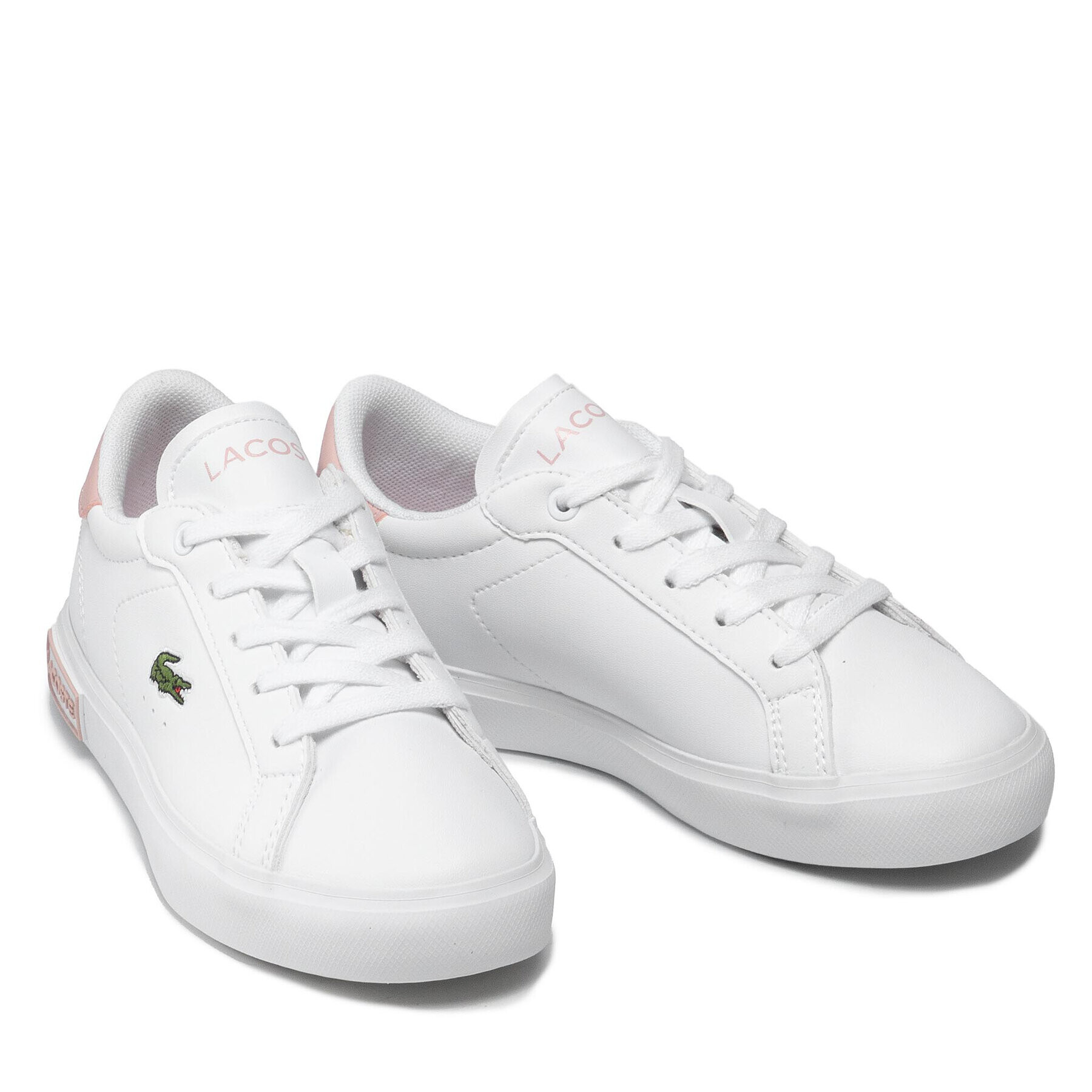 Lacoste Сникърси Powercourt 0721 1 Suc 7-41SUC00141Y9 Бял - Pepit.bg