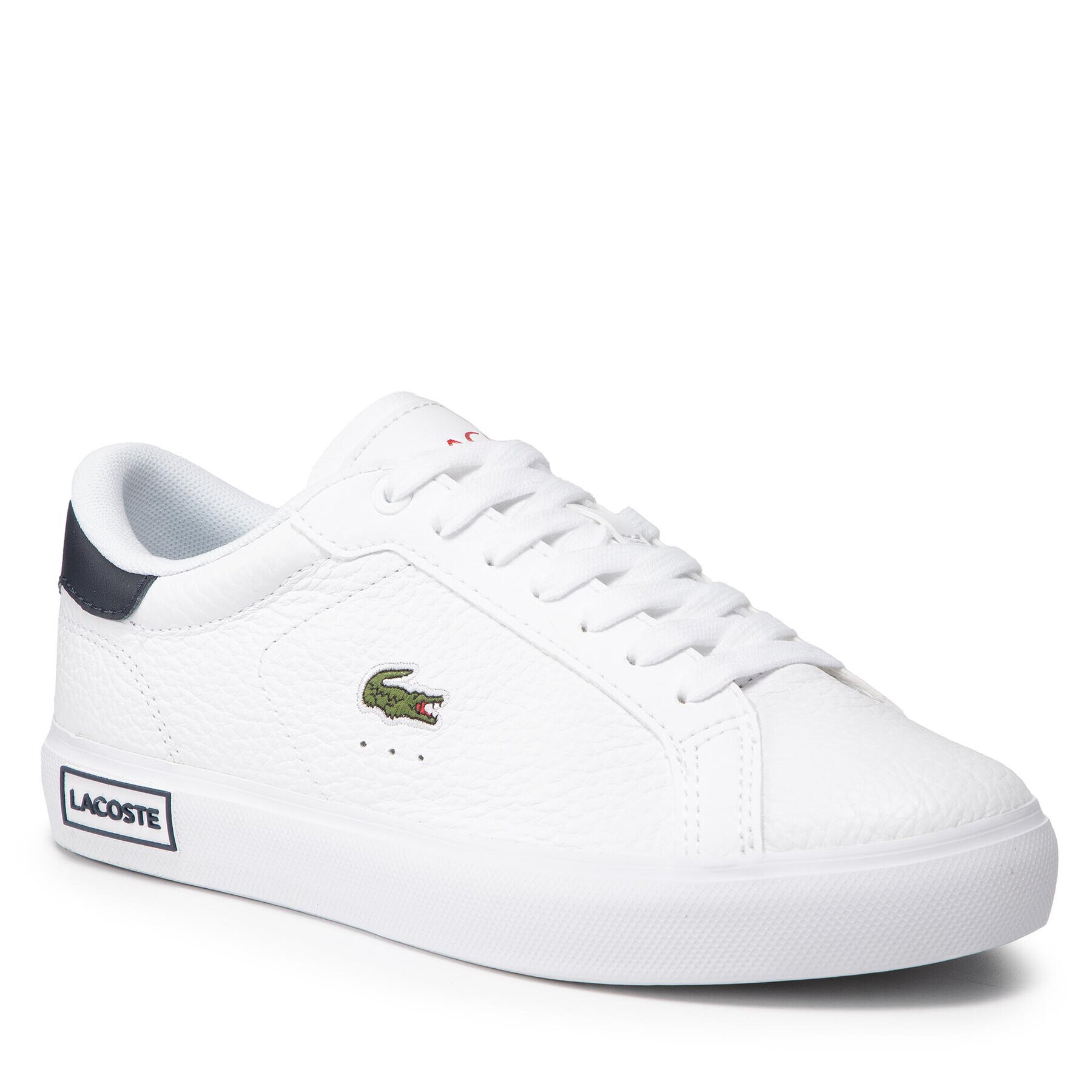 Lacoste Сникърси Powercourt 0721 2 Sfa 7-41SFA0048407 Бял - Pepit.bg