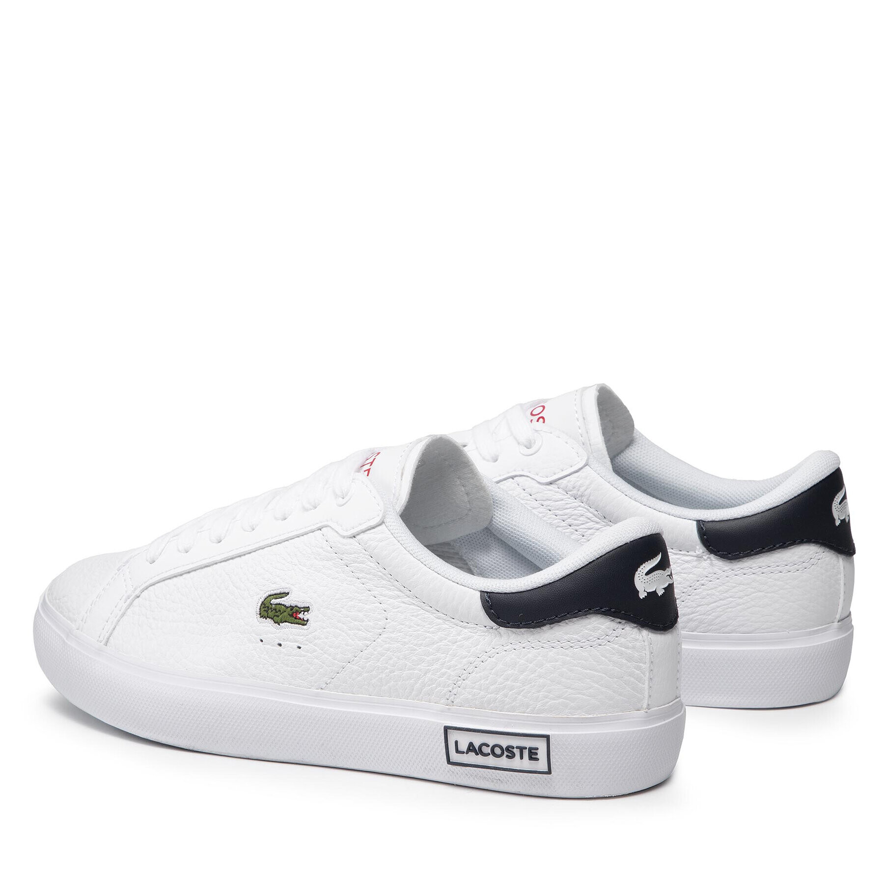 Lacoste Сникърси Powercourt 0721 2 Sfa 7-41SFA0048407 Бял - Pepit.bg