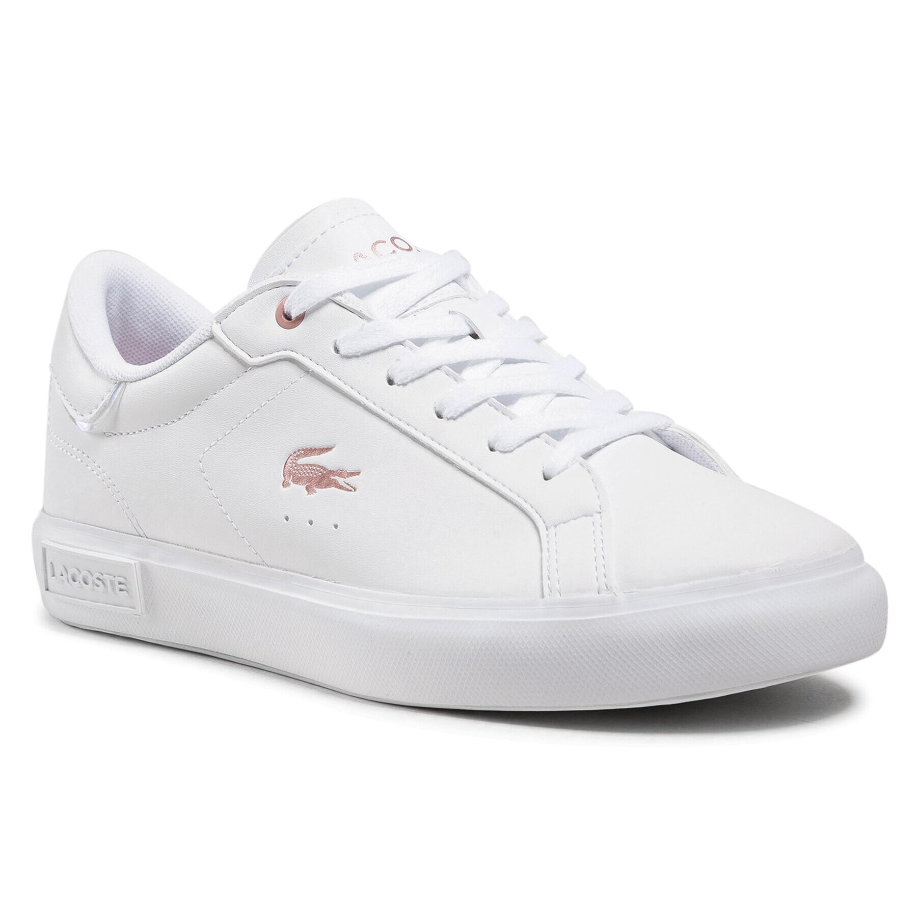 Lacoste Сникърси Powercourt 0921 2 Suj 7-41SUJ00151Y9 Бял - Pepit.bg