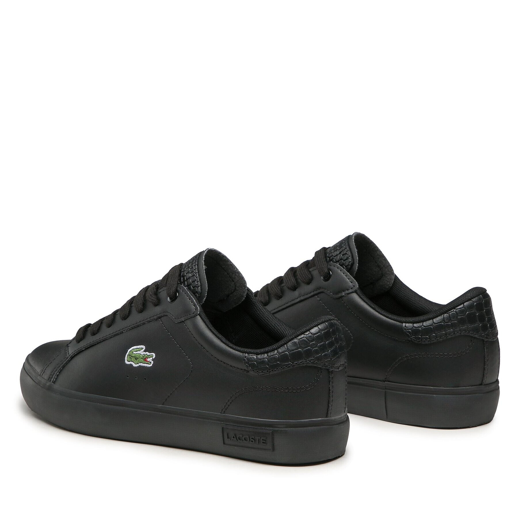 Lacoste Сникърси Powercourt 1121 1 Sma 741SMA003002H Черен - Pepit.bg