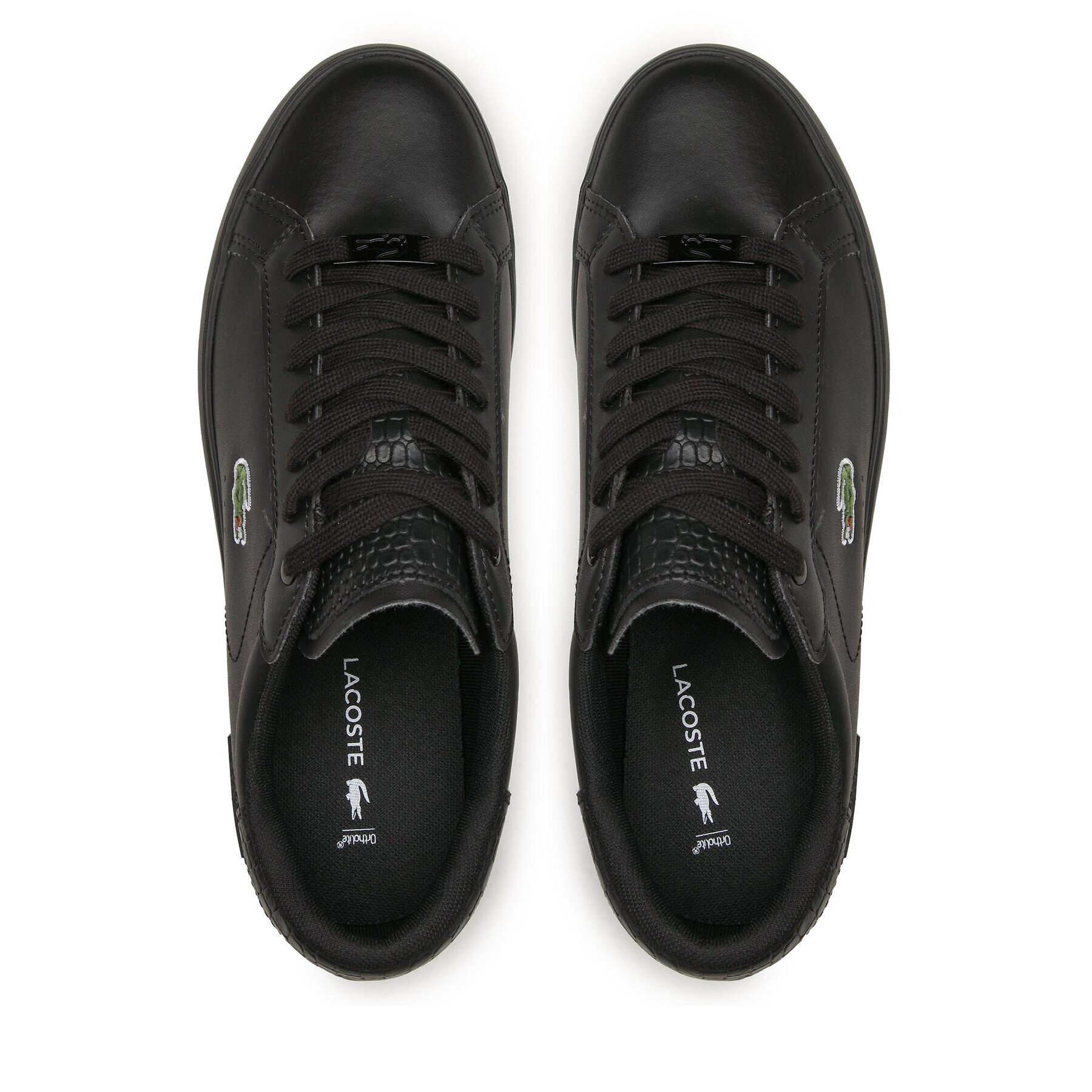 Lacoste Сникърси Powercourt 1121 1 Sma 741SMA003002H Черен - Pepit.bg