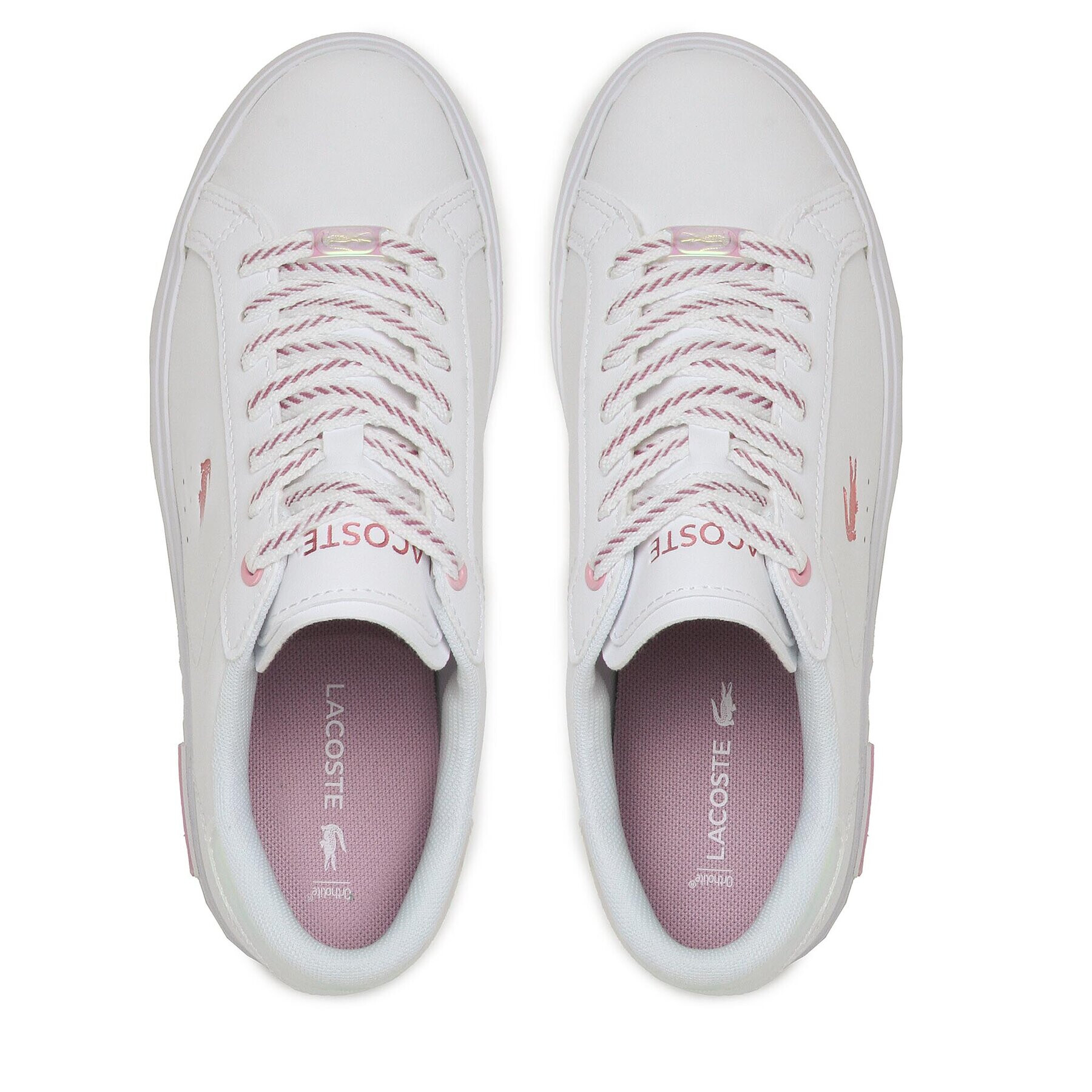 Lacoste Сникърси Powercourt 222 4 Sfa 7-44SFA006021G Бял - Pepit.bg