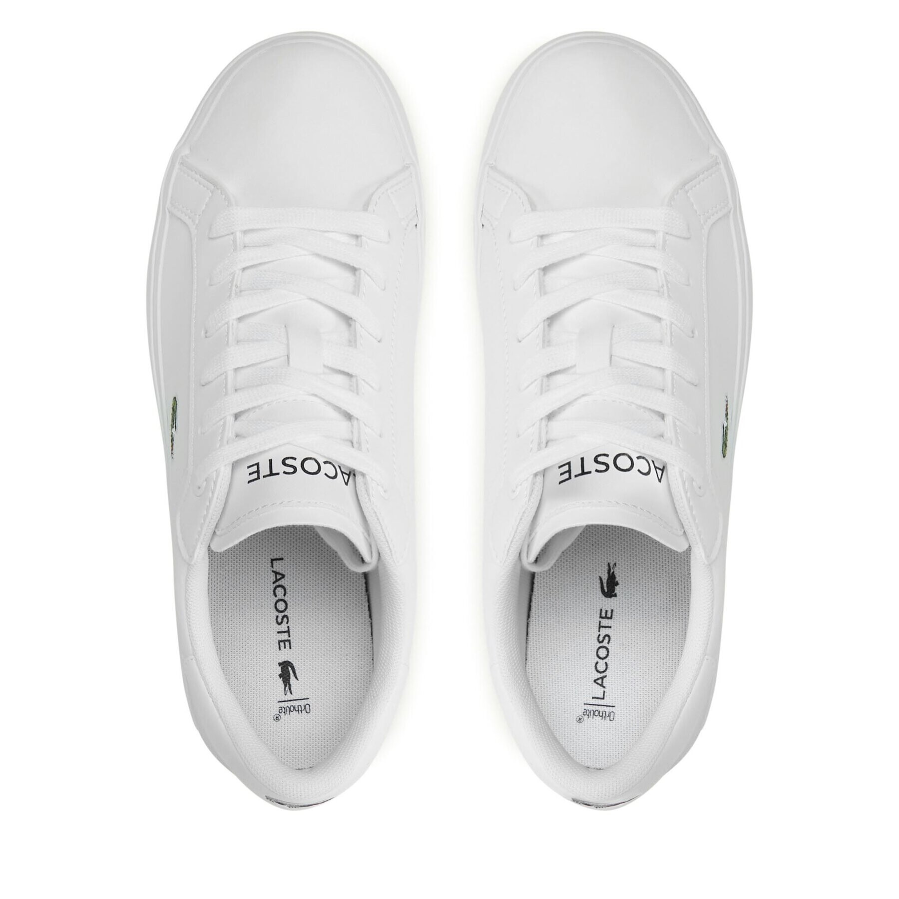 Lacoste Сникърси Powercourt 741SUJ0014 Бял - Pepit.bg