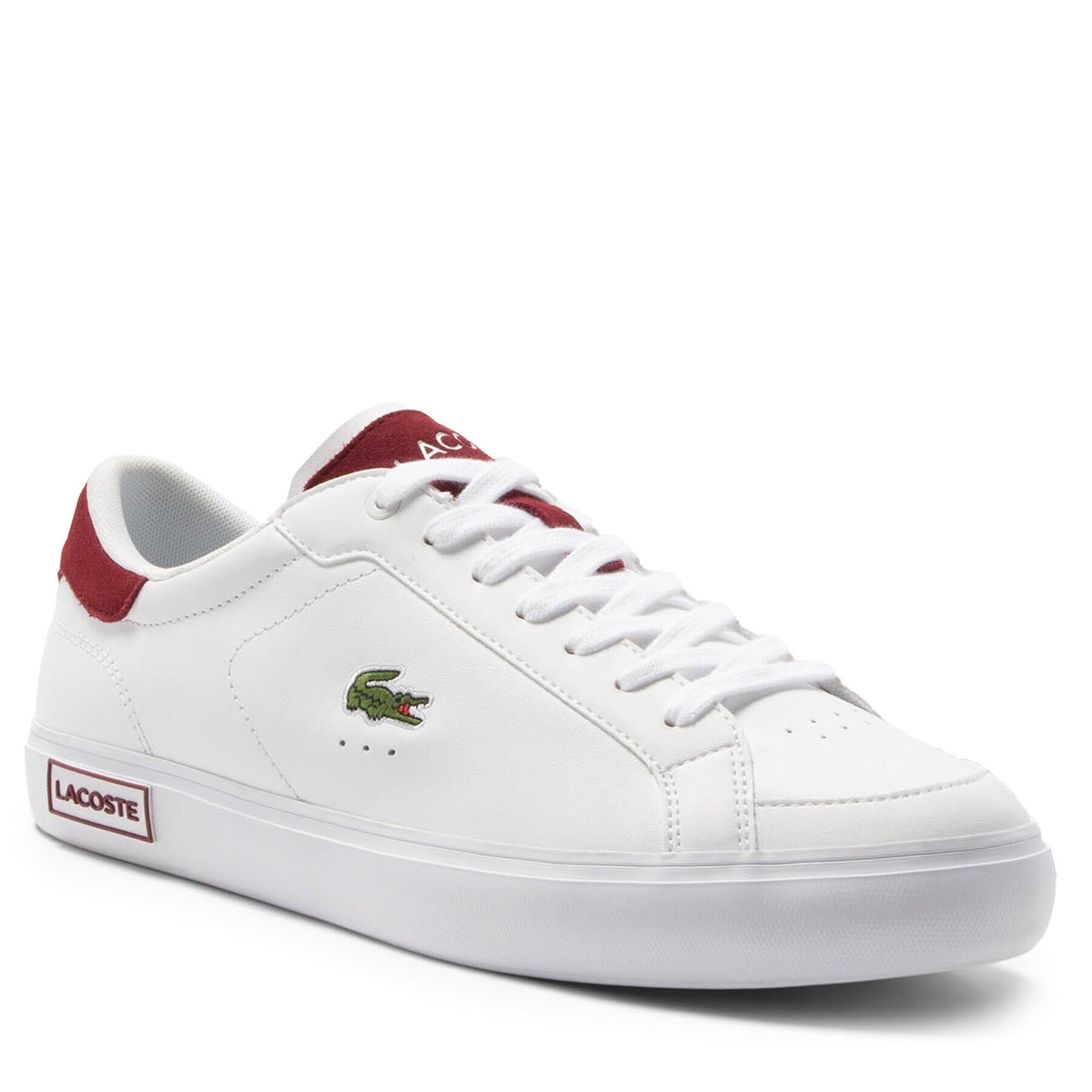 Lacoste Сникърси Powercourt 746SMA0018 Бял - Pepit.bg