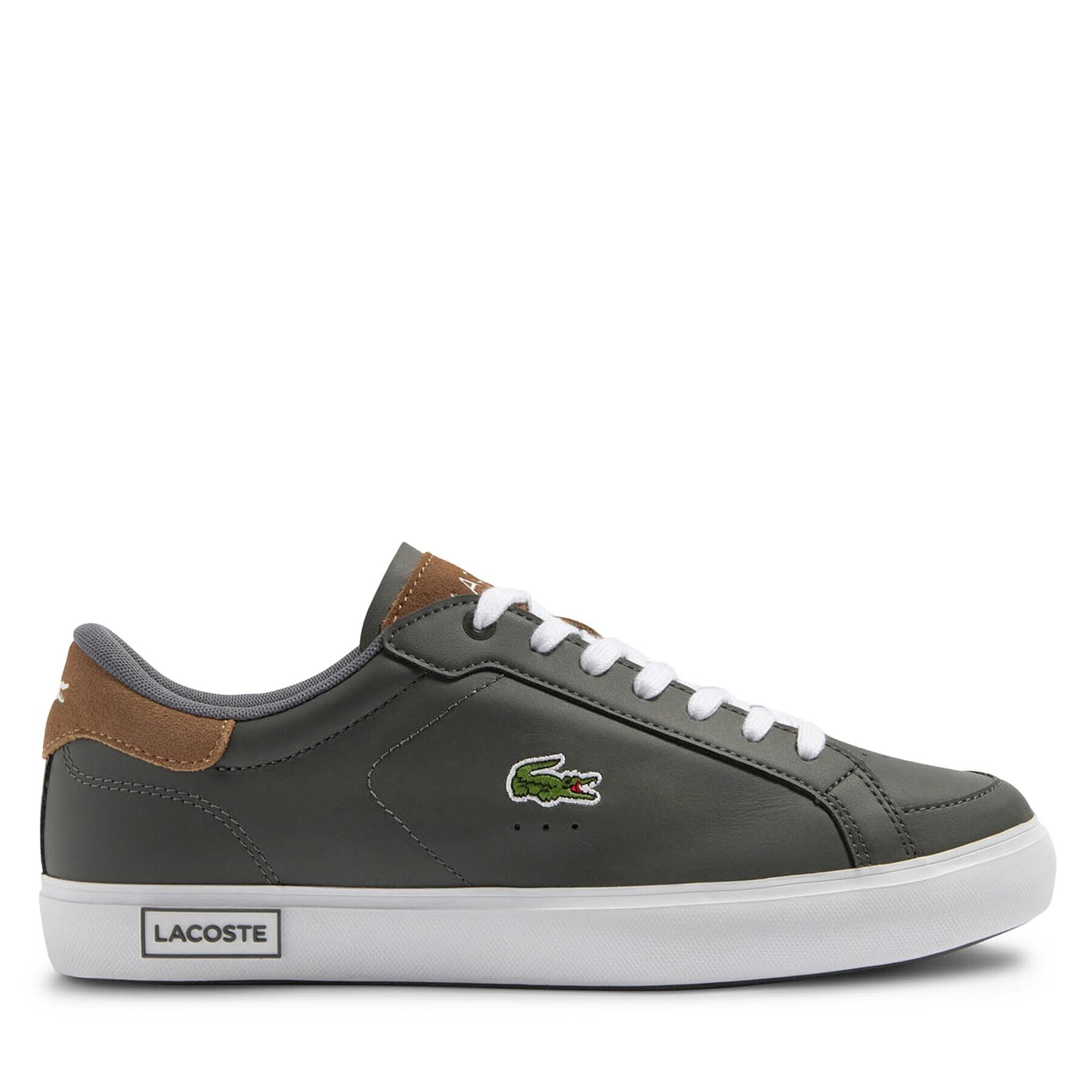 Lacoste Сникърси Powercourt 746SMA0018 Сив - Pepit.bg
