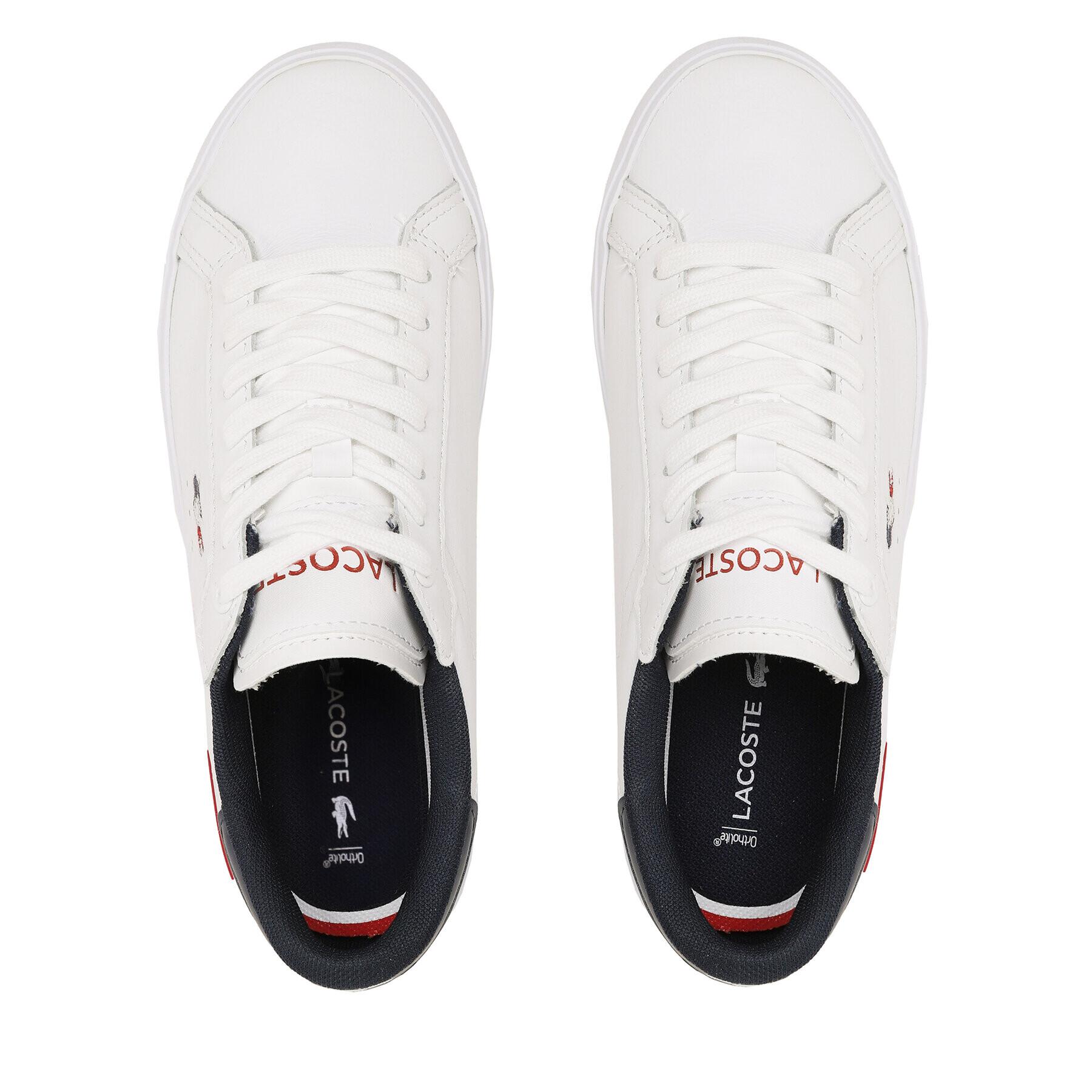 Lacoste Сникърси Powercourt Tri22 1 Sfa 743SFA0030407 Бял - Pepit.bg