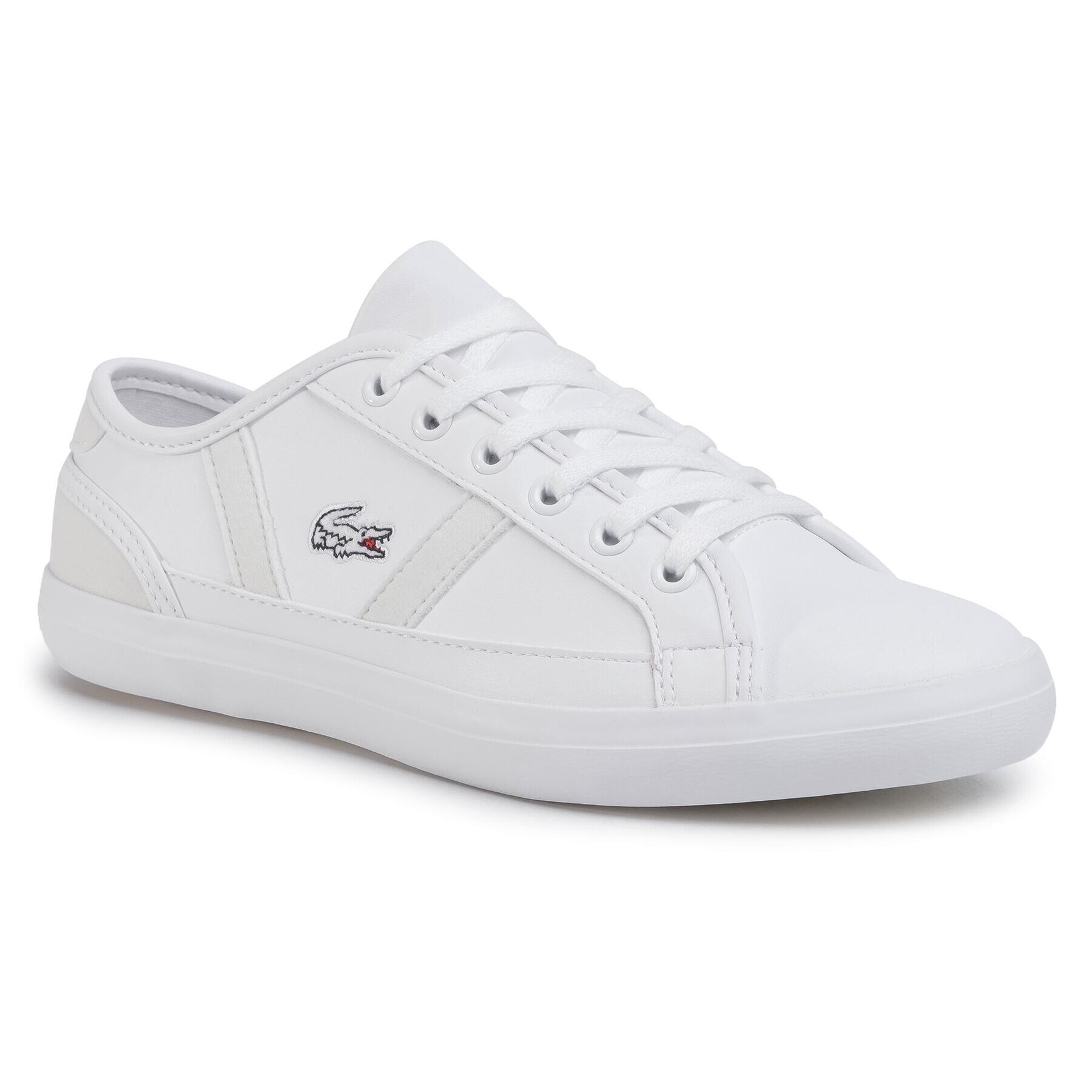Lacoste Сникърси Sideline 120 2 Cuj 7-39CUJ002065T Бял - Pepit.bg