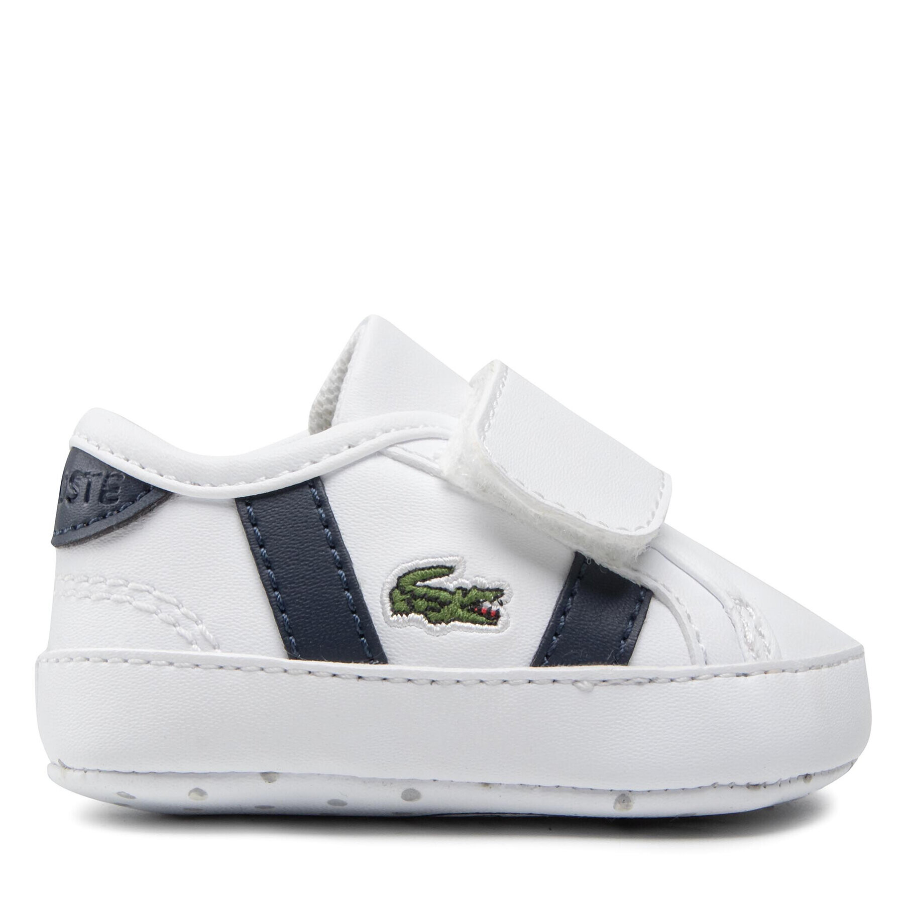 Lacoste Сникърси Sideline Crib 0121 1 Cub 7-42CUB0001042 Бял - Pepit.bg