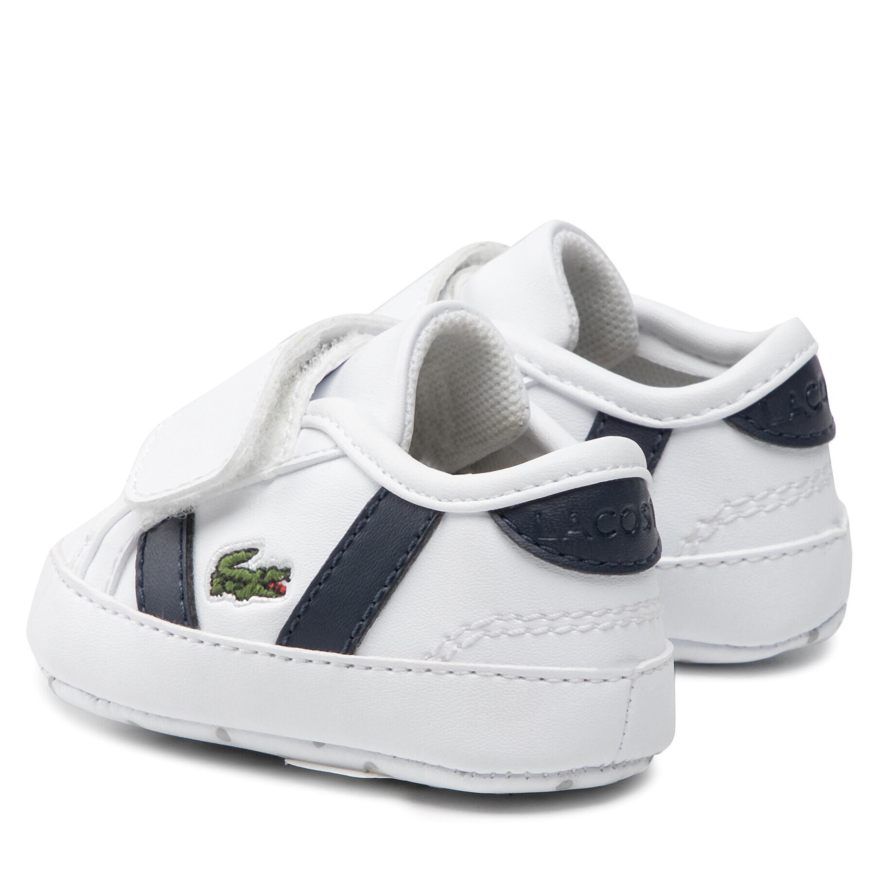 Lacoste Сникърси Sideline Crib 0121 1 Cub 7-42CUB0001042 Бял - Pepit.bg