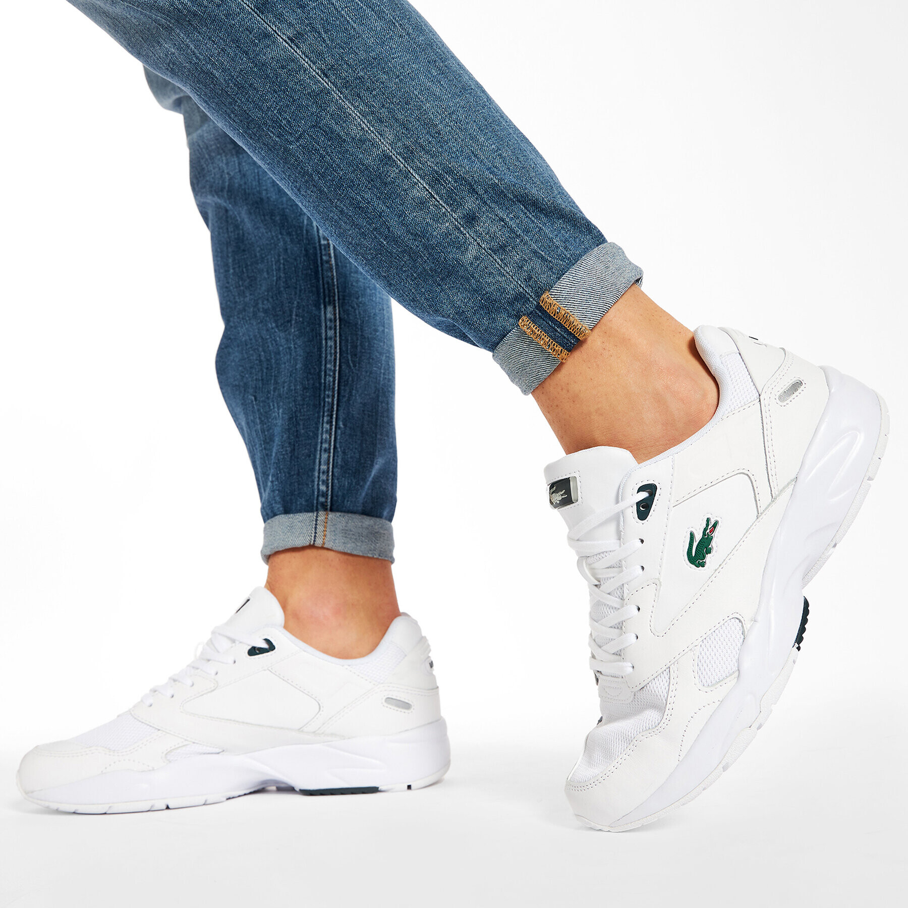 Lacoste Сникърси Storm 96 Lo 0120 3 Sma 7-40SMA00741R5 Бял - Pepit.bg