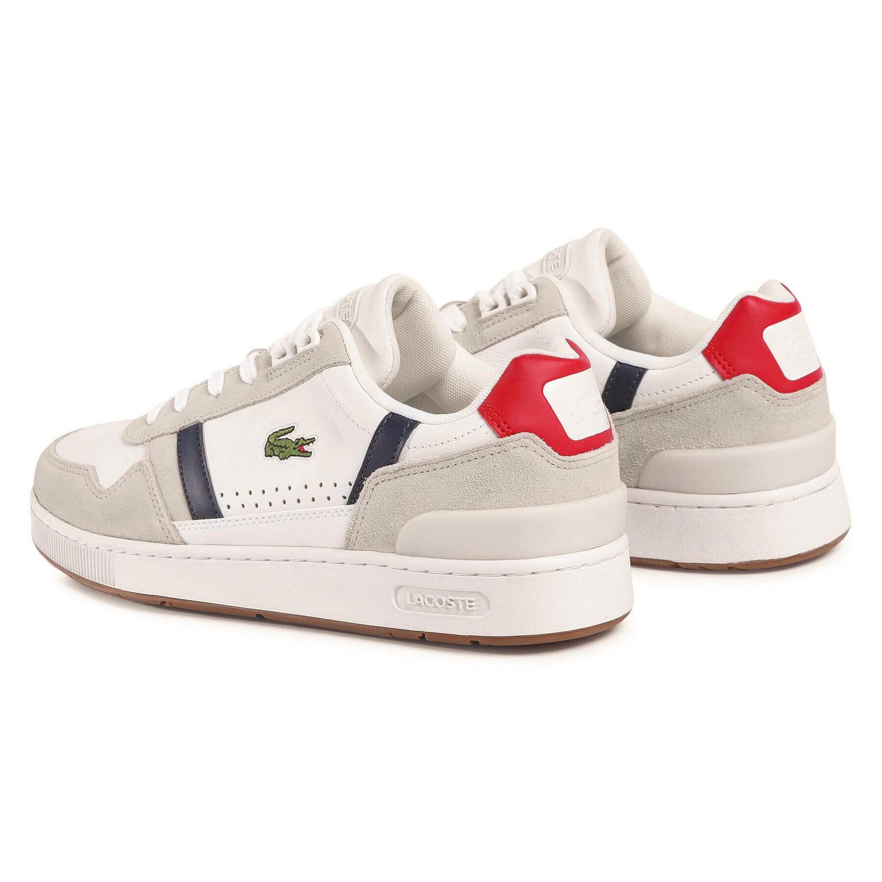 Lacoste Сникърси T-Clip 0120 2 Sma 7-40SMA0048407 Бял - Pepit.bg