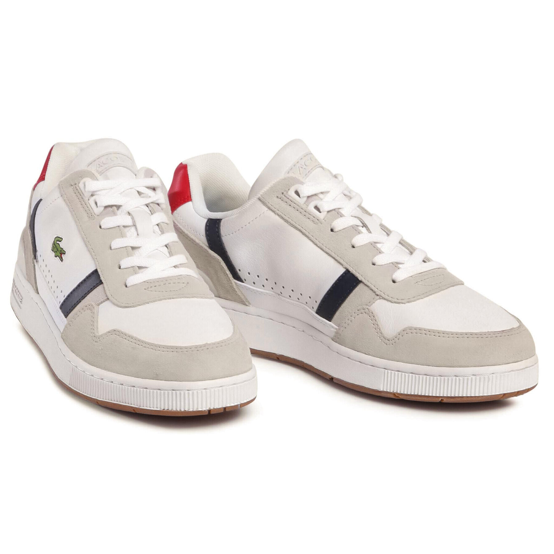 Lacoste Сникърси T-Clip 0120 2 Sma 7-40SMA0048407 Бял - Pepit.bg