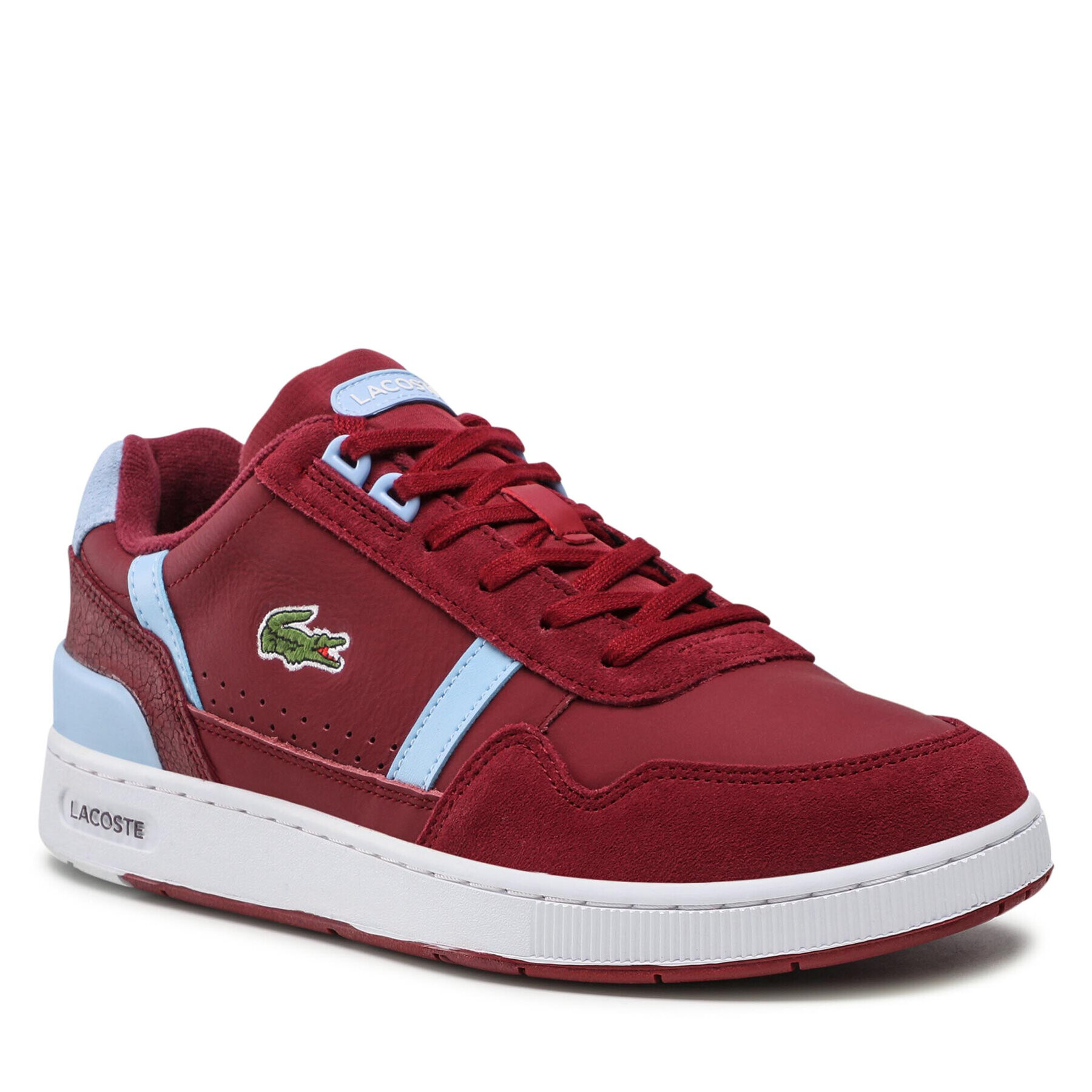 Lacoste Сникърси T-Clip 0723 3 Sma 7-43SMA0070AIC Бордо - Pepit.bg