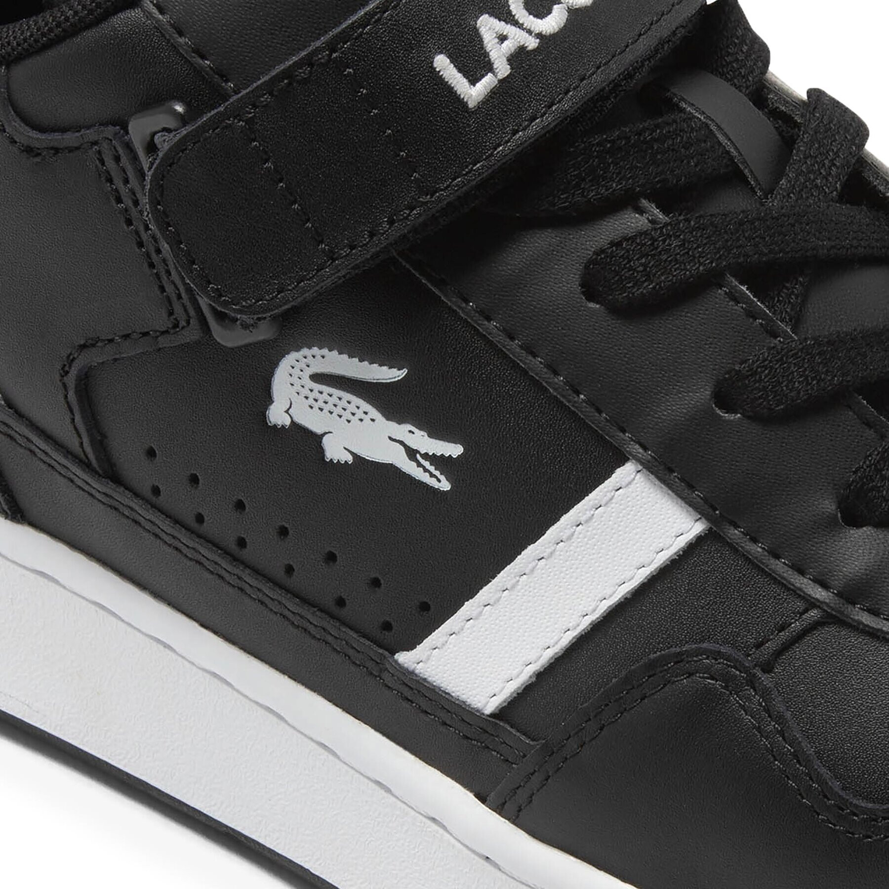Lacoste Сникърси T-Clip Velro 746SMA0073 Черен - Pepit.bg