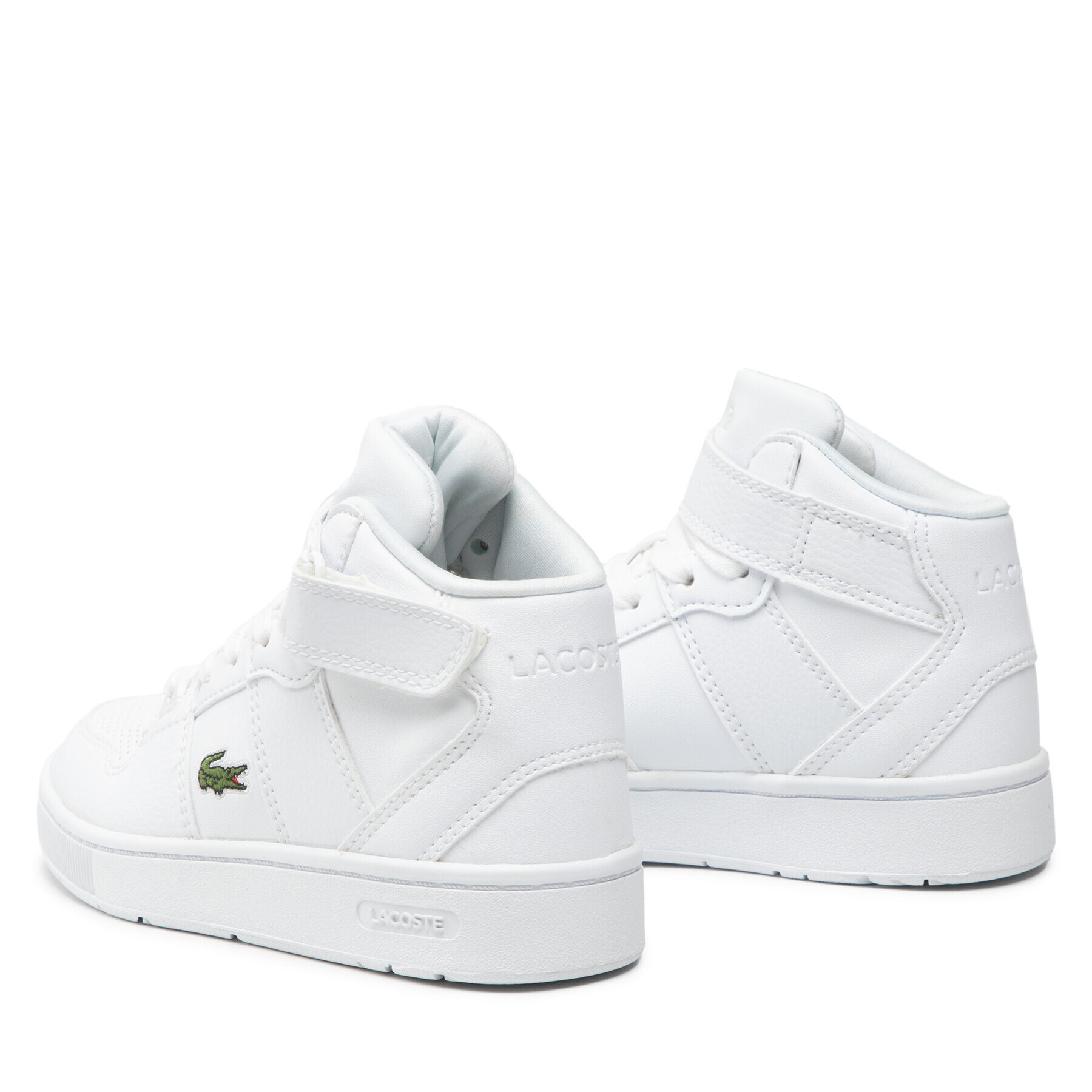 Lacoste Сникърси Tramline Mid 0120 1 Suc 7-40SUC001721G Бял - Pepit.bg